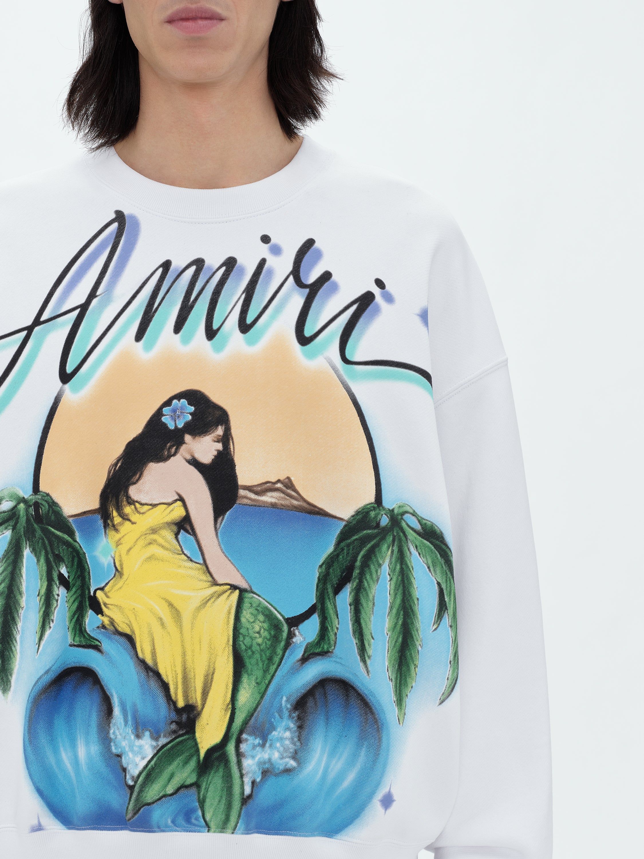 AMIRI MERMAID CREWNECK - WHITE sold by AMIRI product image thumbnail 5