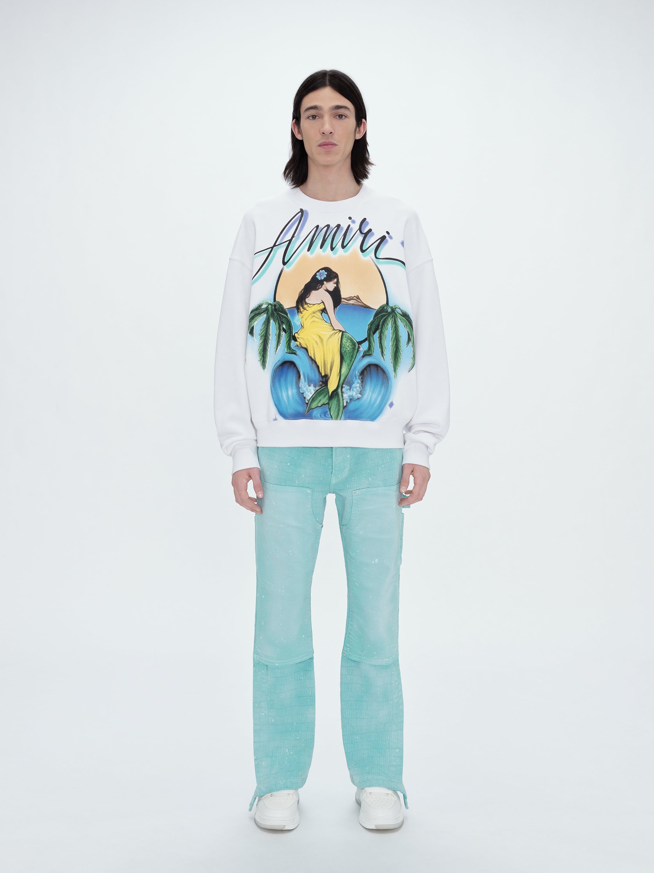 AMIRI MERMAID CREWNECK - WHITE sold by AMIRI product image thumbnail 2