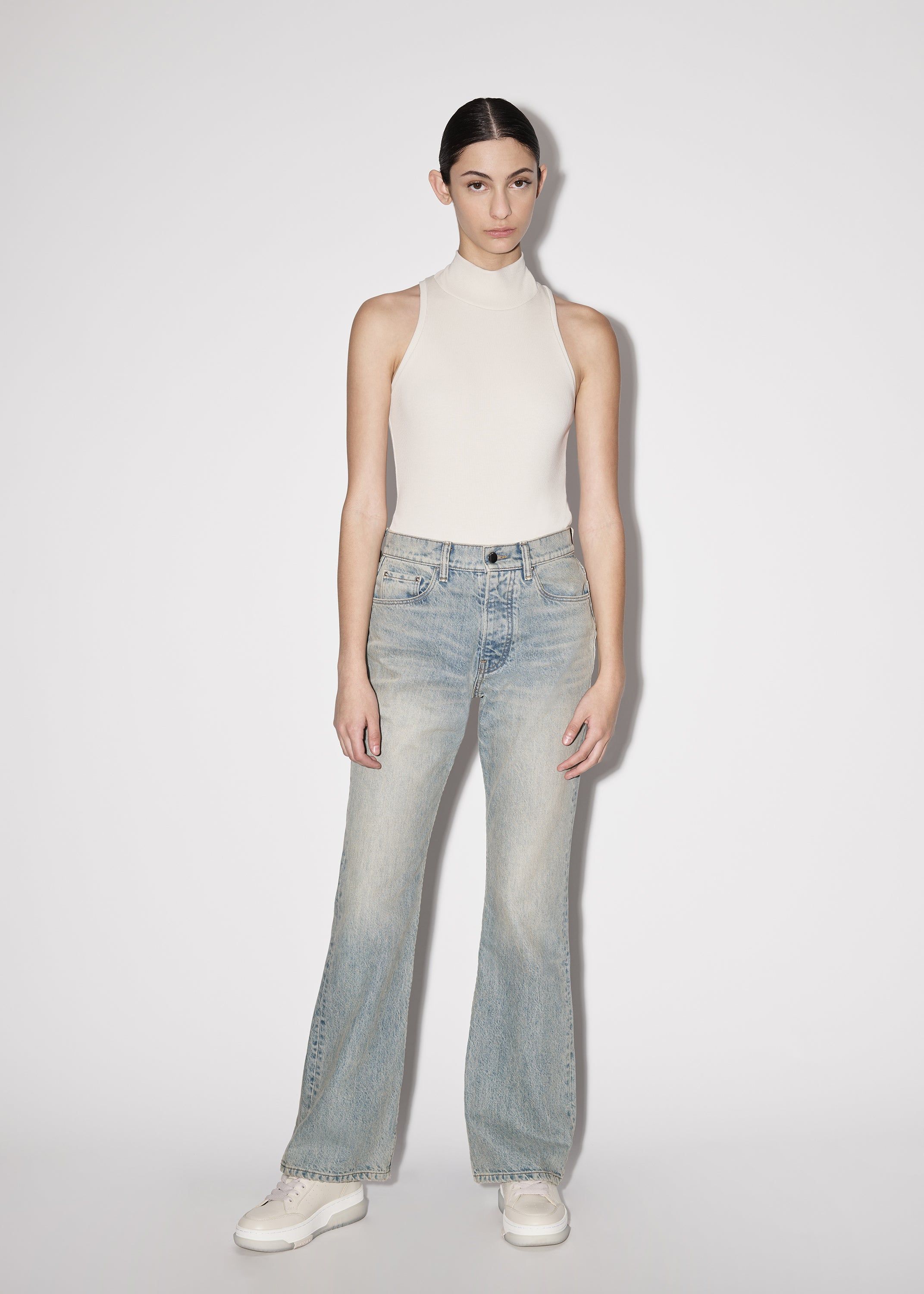 WOMEN - BOOTLEG - Vintage Indigo sold by AMIRI product image thumbnail 2