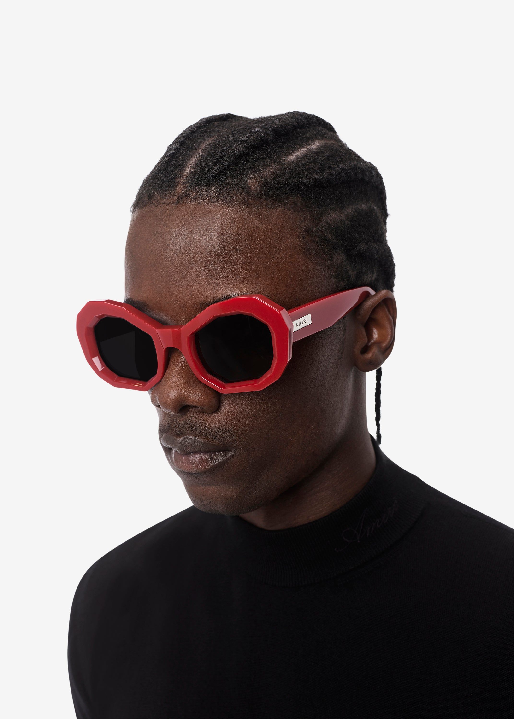 HONEYCOMB SUNGLASSES - RED sold by AMIRI product image thumbnail 5