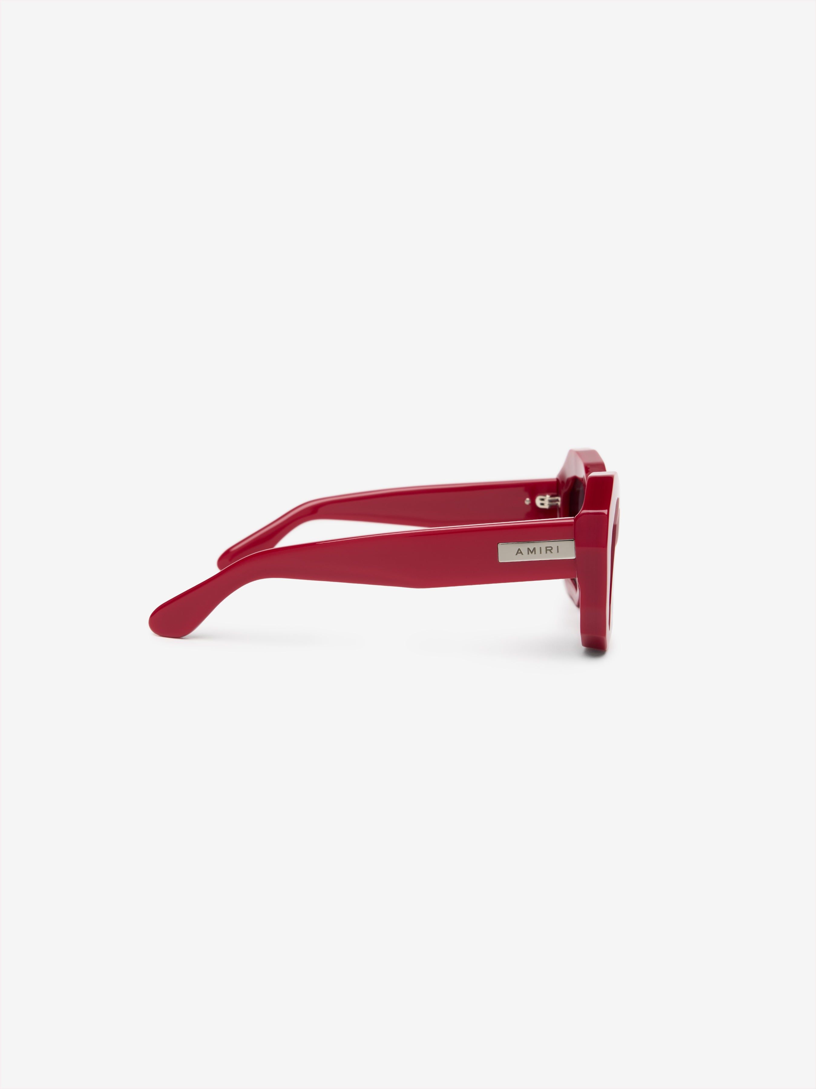 HONEYCOMB SUNGLASSES - RED sold by AMIRI product image thumbnail 3