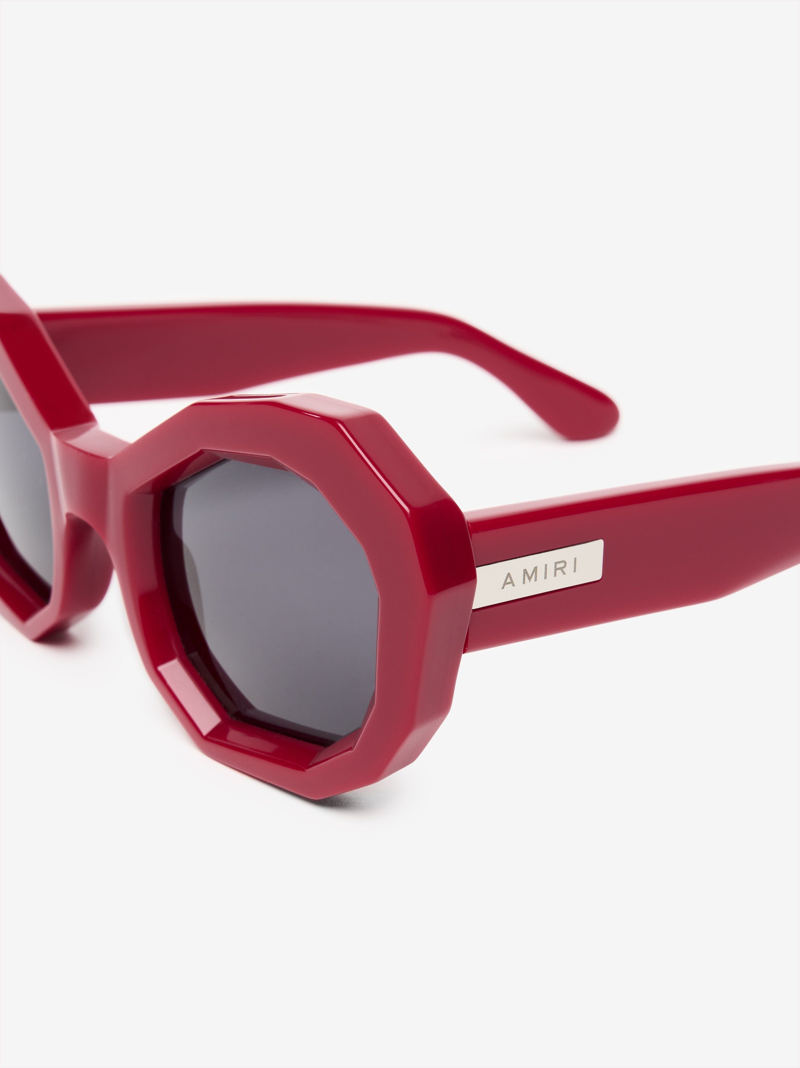 HONEYCOMB SUNGLASSES - RED sold by AMIRI product image thumbnail 4