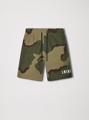 CAMO SWIM TRUNK - MILITARY sold by AMIRI