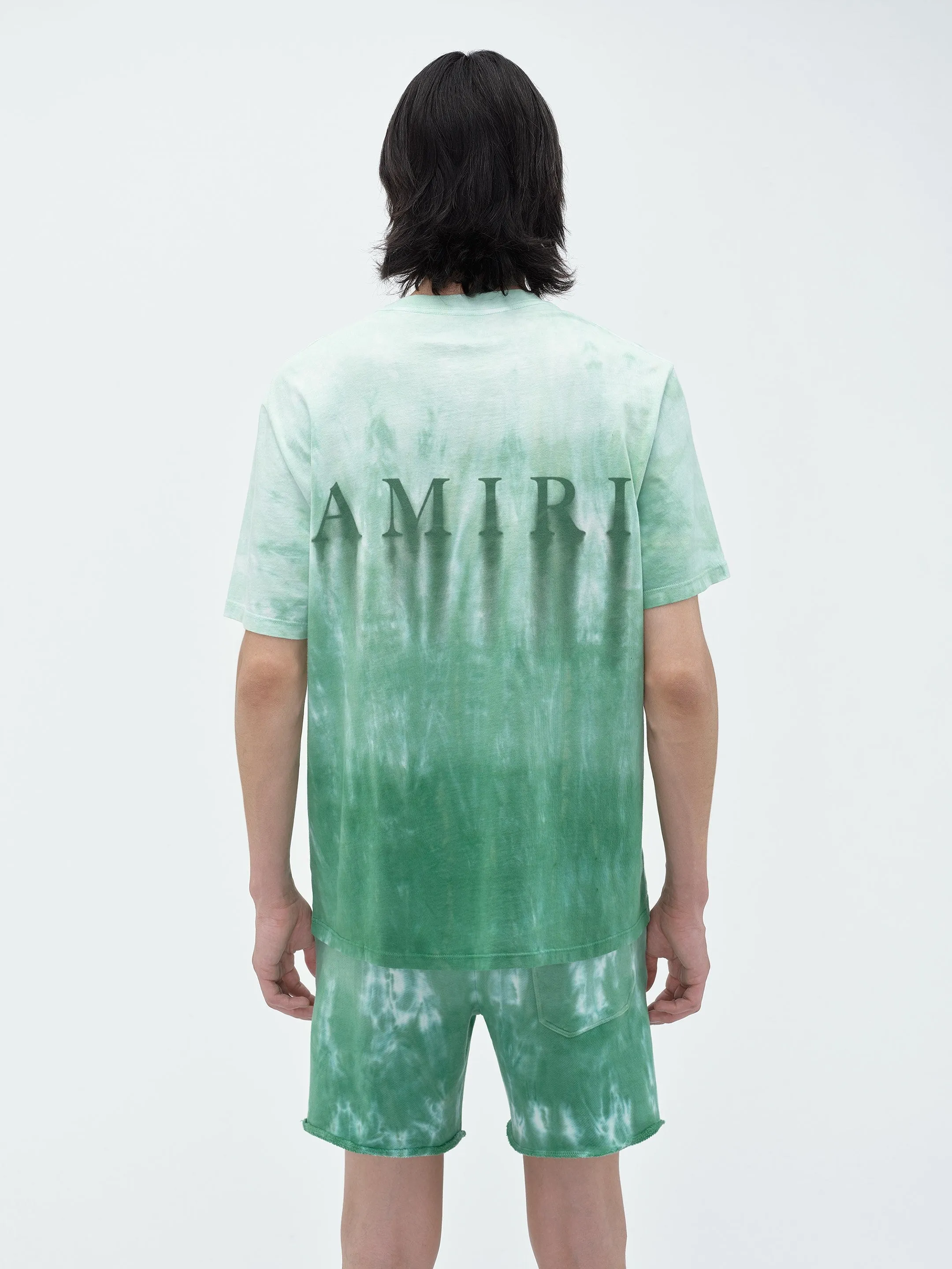 MA LOGO DIP DYE TEE - Mineral Green sold by AMIRI product image thumbnail 5