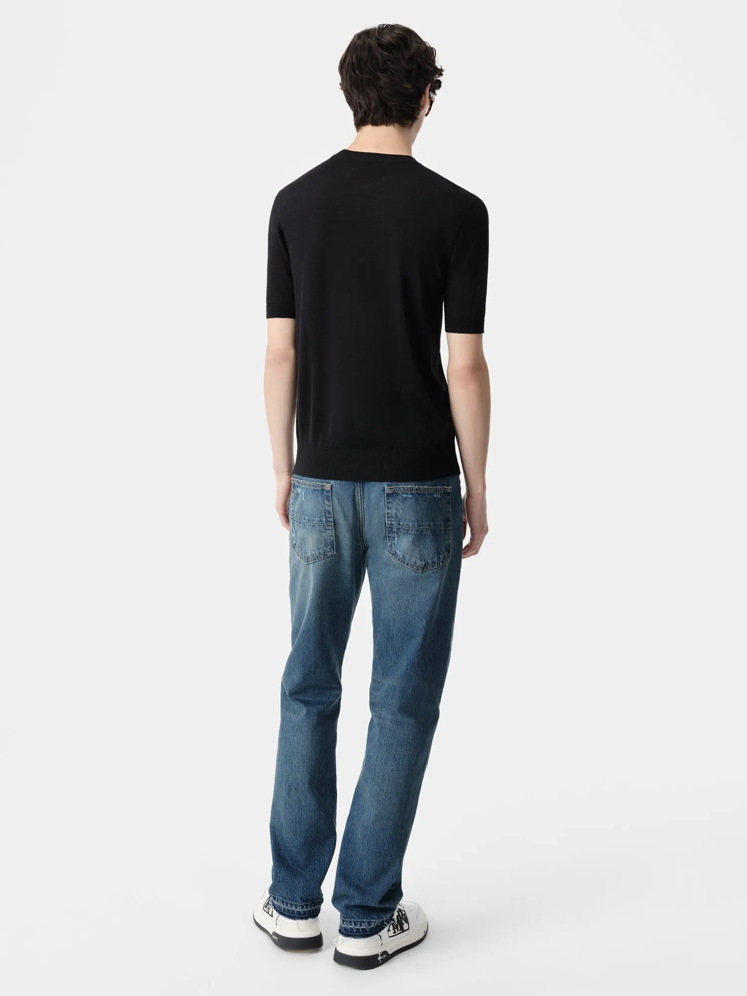 RELEASED HEM STRAIGHT JEAN - Dark Indigo sold by AMIRI product image thumbnail 4