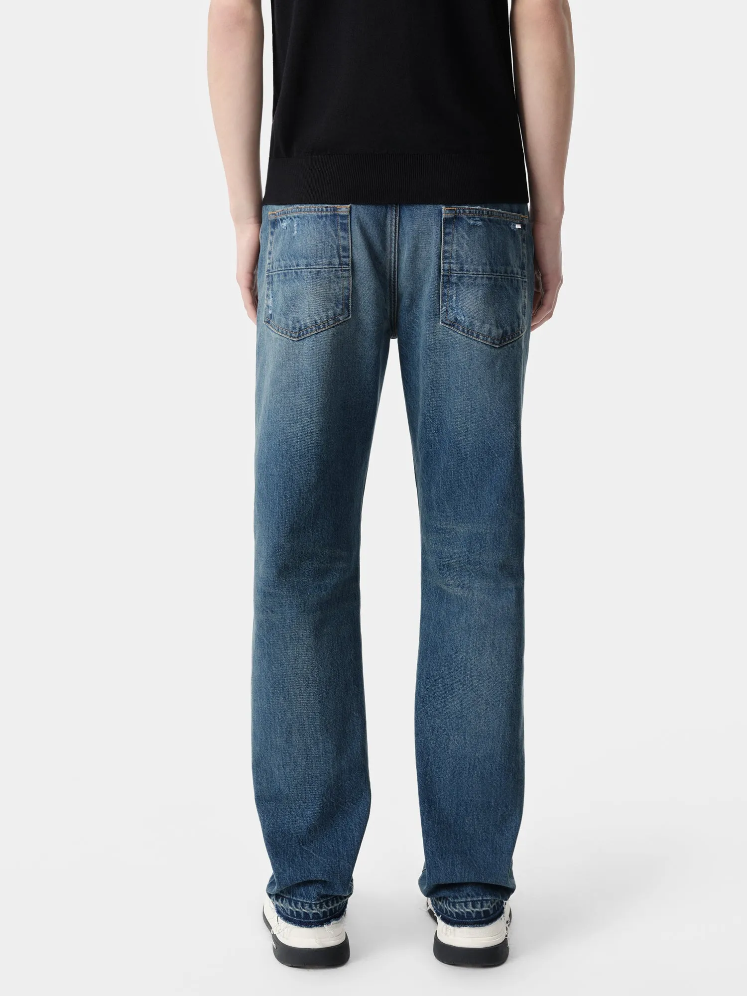 RELEASED HEM STRAIGHT JEAN - Dark Indigo sold by AMIRI product image thumbnail 3