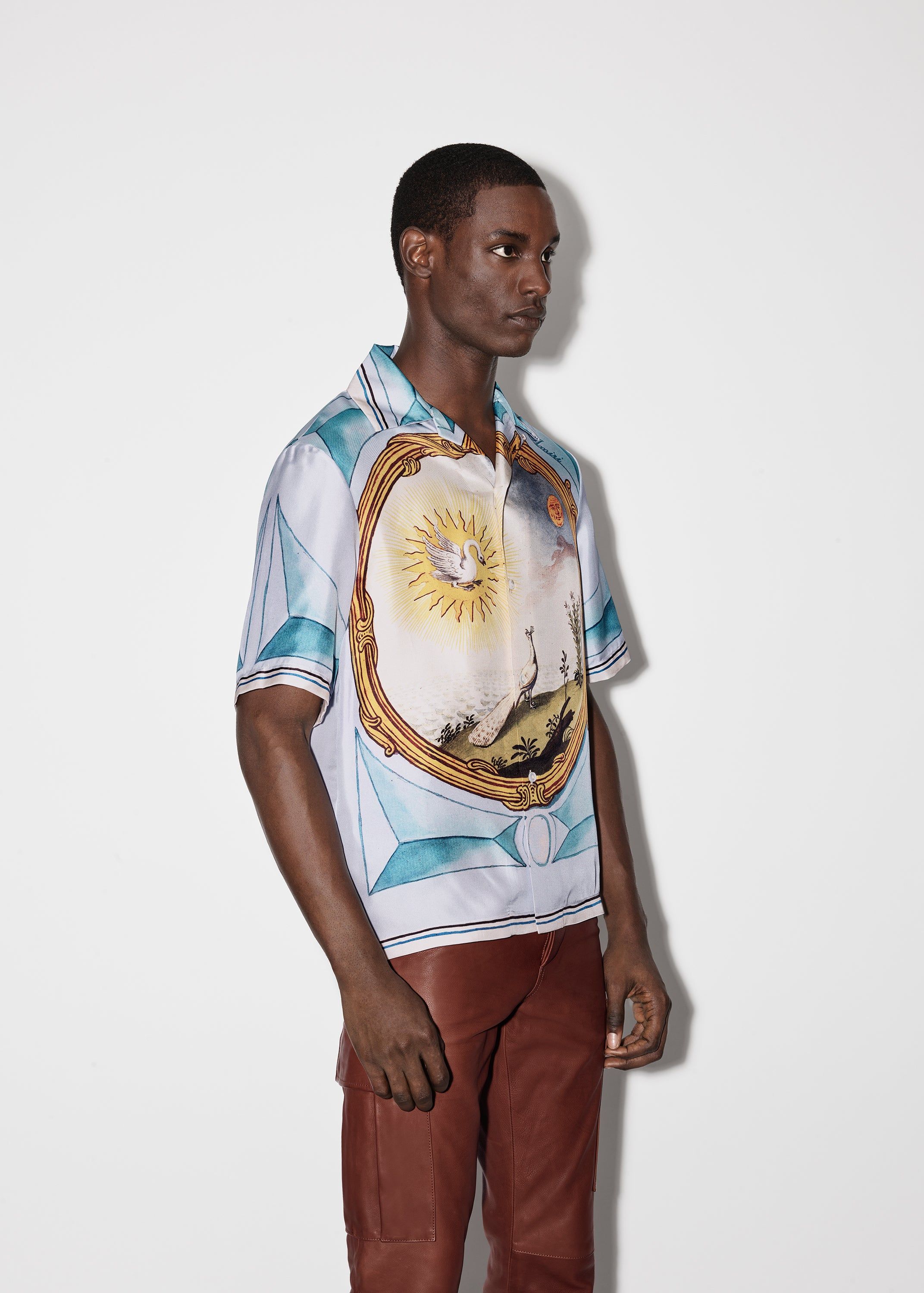 LANDSCAPE FRAME BOWLING SHIRT - MULTI sold by AMIRI product image thumbnail 3