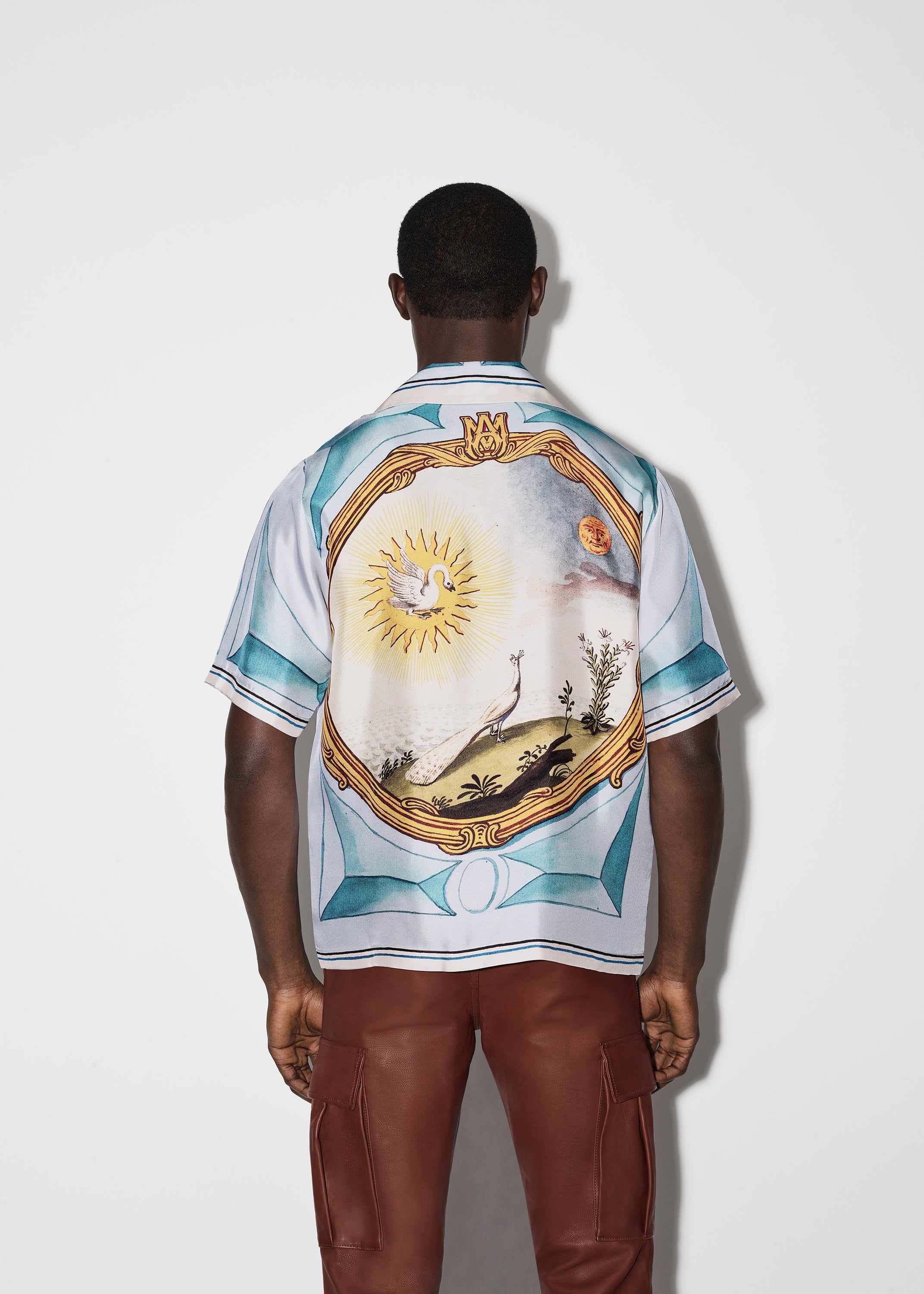 LANDSCAPE FRAME BOWLING SHIRT - MULTI sold by AMIRI product image thumbnail 4