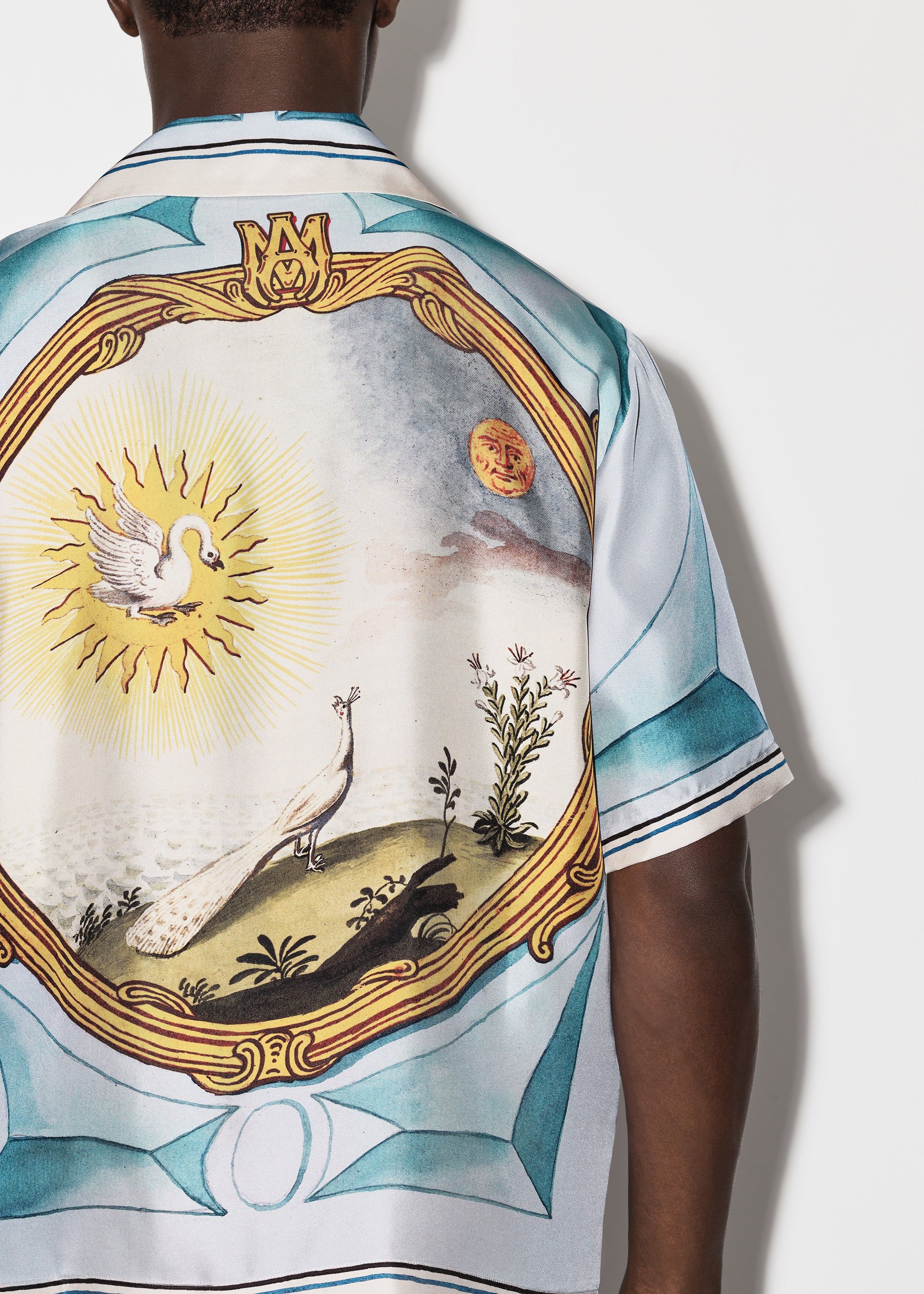 LANDSCAPE FRAME BOWLING SHIRT - MULTI sold by AMIRI product image thumbnail 5