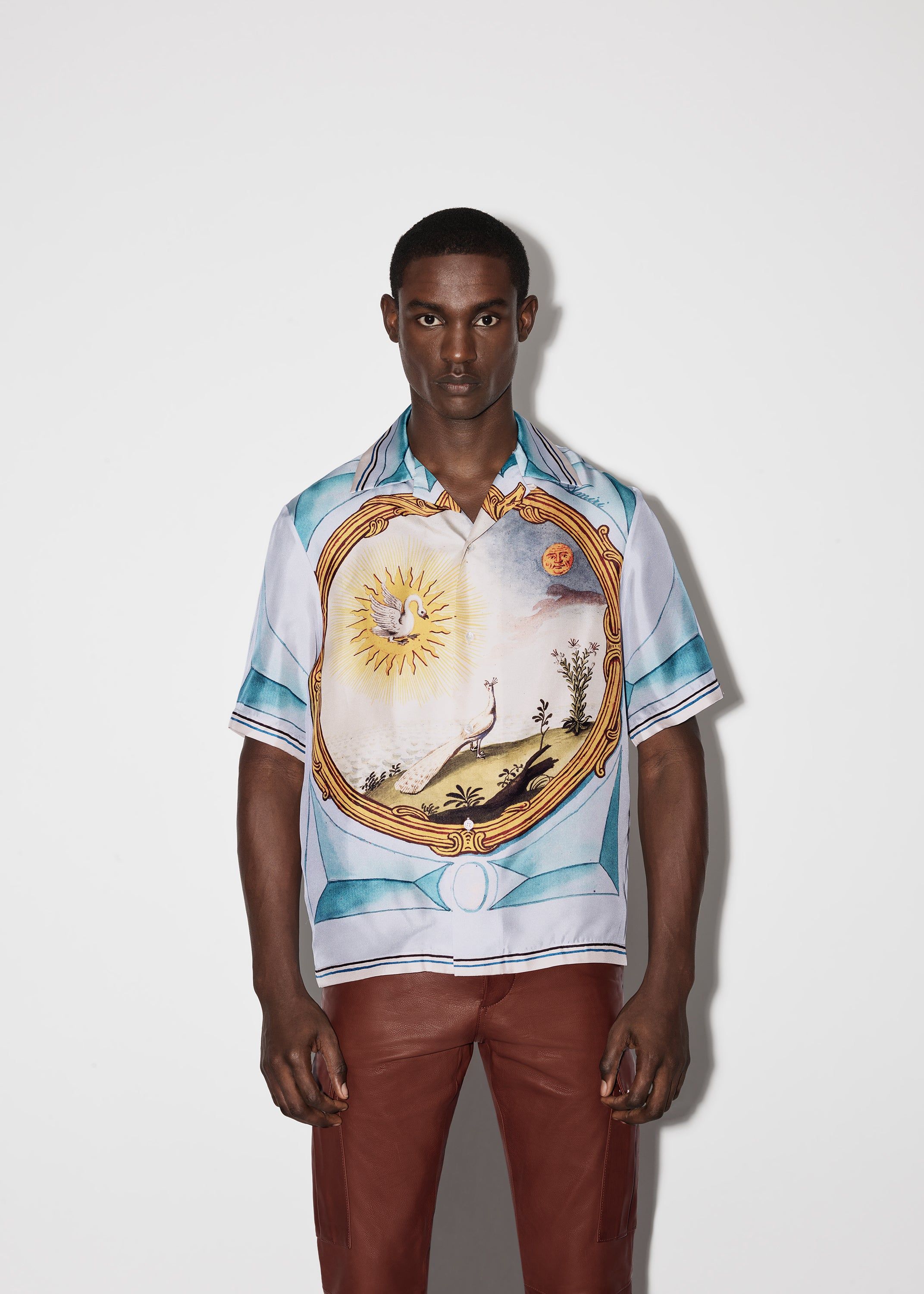 LANDSCAPE FRAME BOWLING SHIRT - MULTI sold by AMIRI product image thumbnail 2