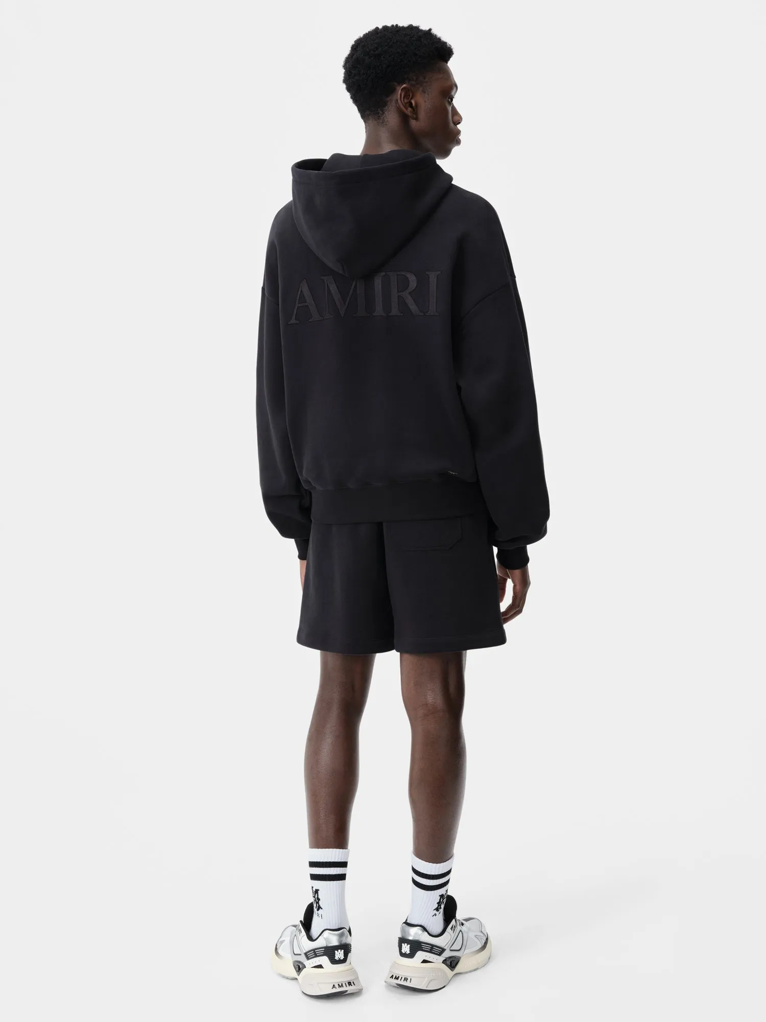 AMIRI EMBROIDERED SHORT - Black sold by AMIRI product image thumbnail 4