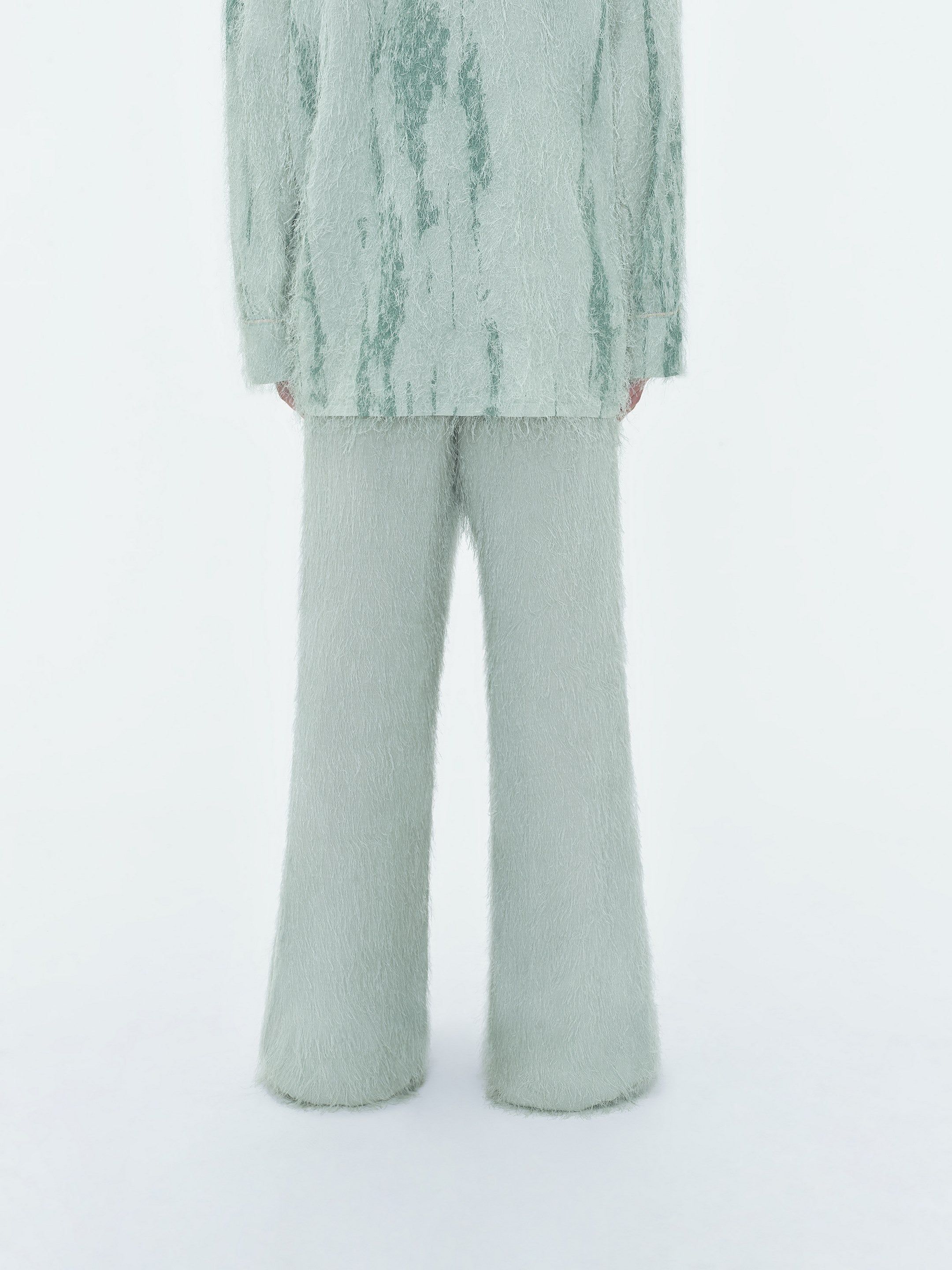WOMEN - EYELASH PJ PANT - FROSTY GREEN sold by AMIRI product image thumbnail 5