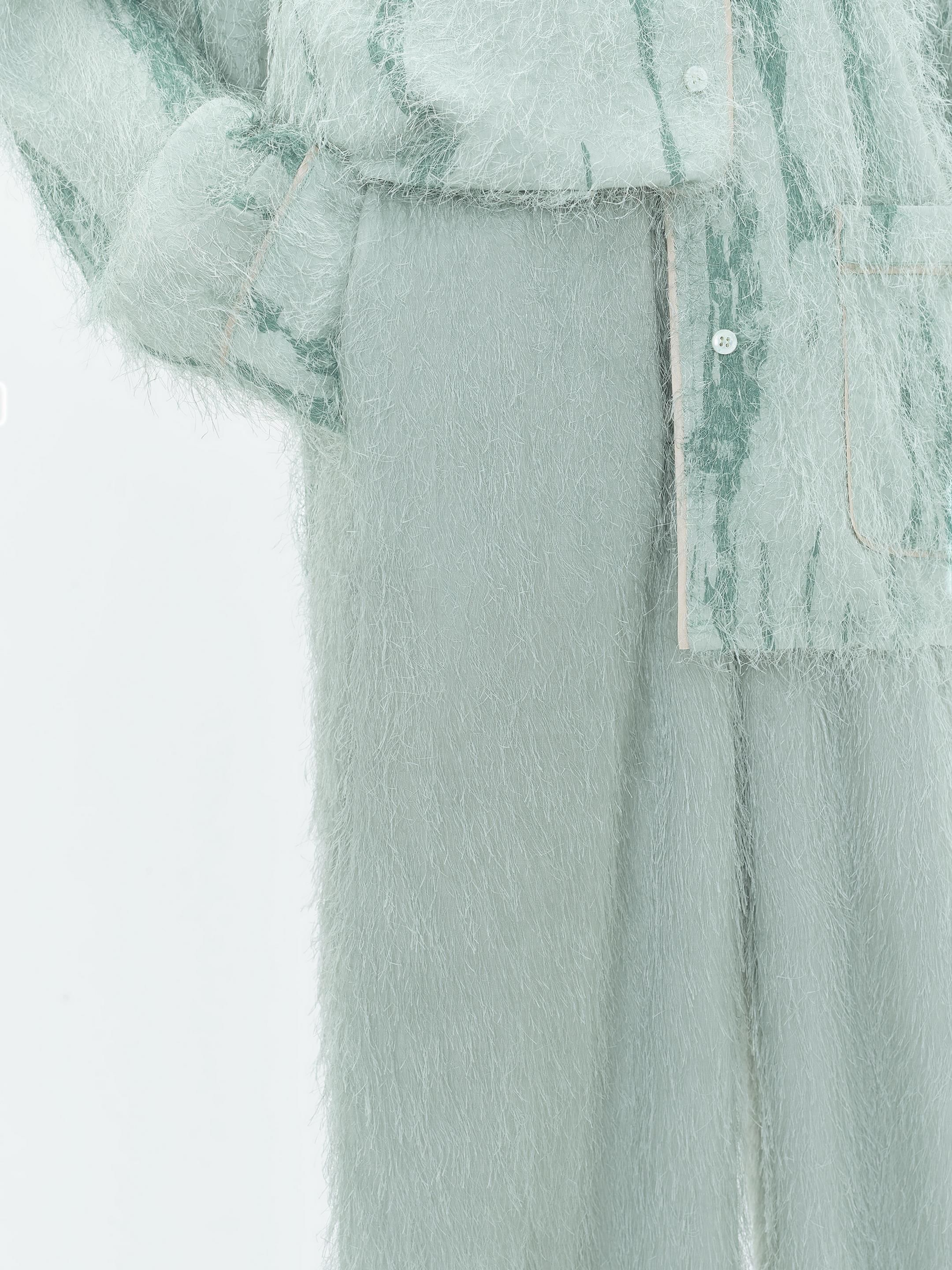 WOMEN - EYELASH PJ PANT - FROSTY GREEN sold by AMIRI product image thumbnail 6