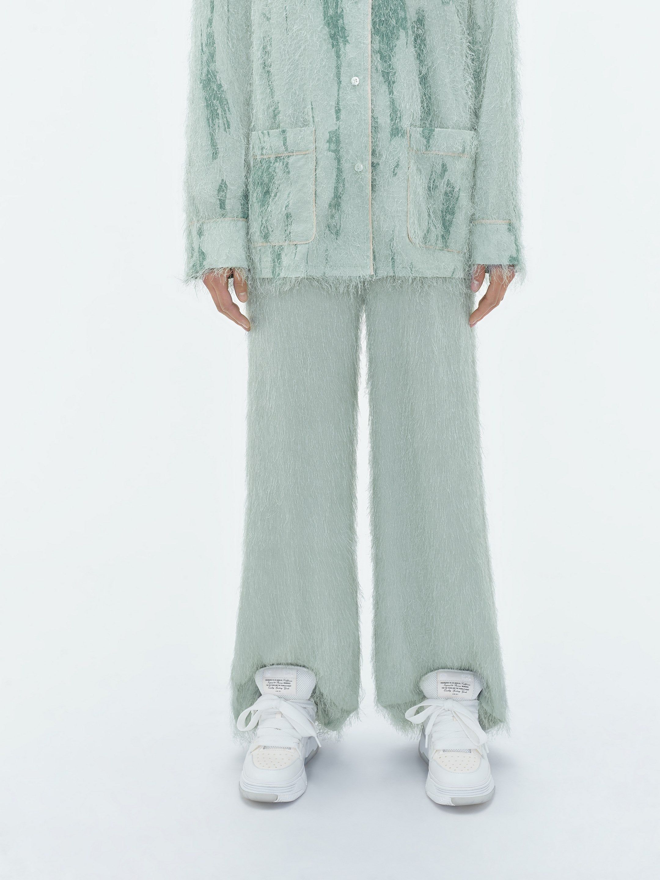 WOMEN - EYELASH PJ PANT - FROSTY GREEN sold by AMIRI product image thumbnail 3