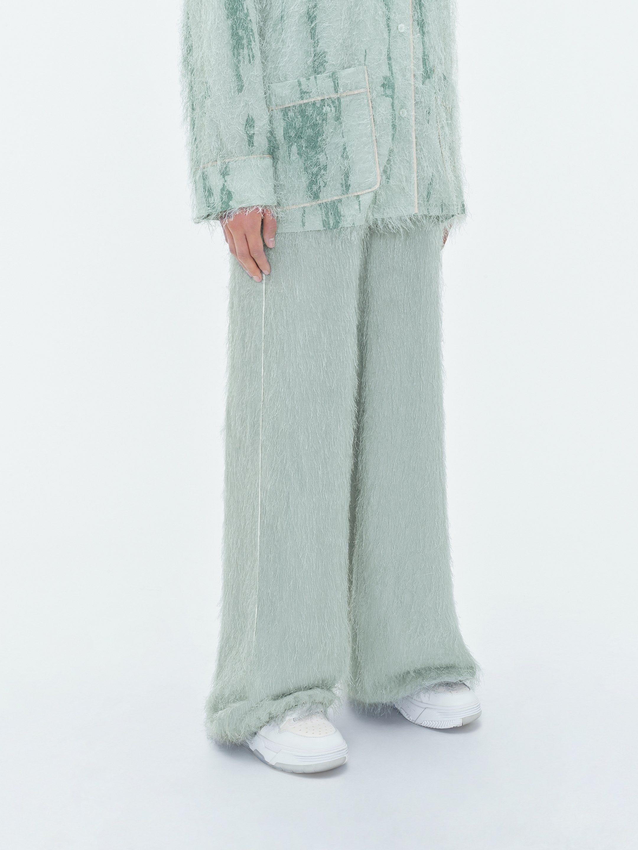 WOMEN - EYELASH PJ PANT - FROSTY GREEN sold by AMIRI product image thumbnail 4