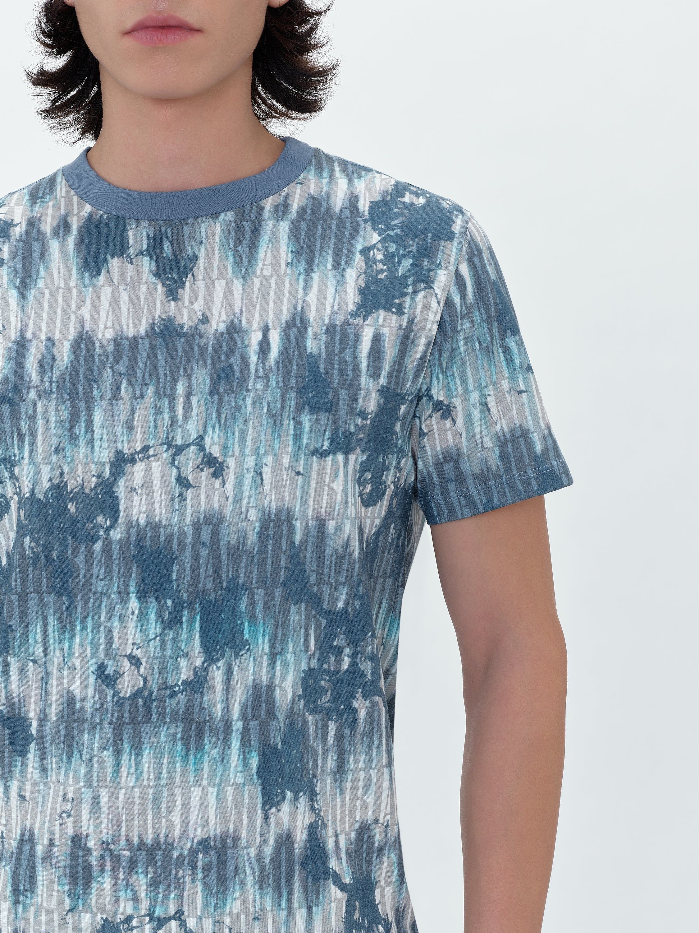 AMIRI TIE DYE TEE - BLUE sold by AMIRI product image thumbnail 5