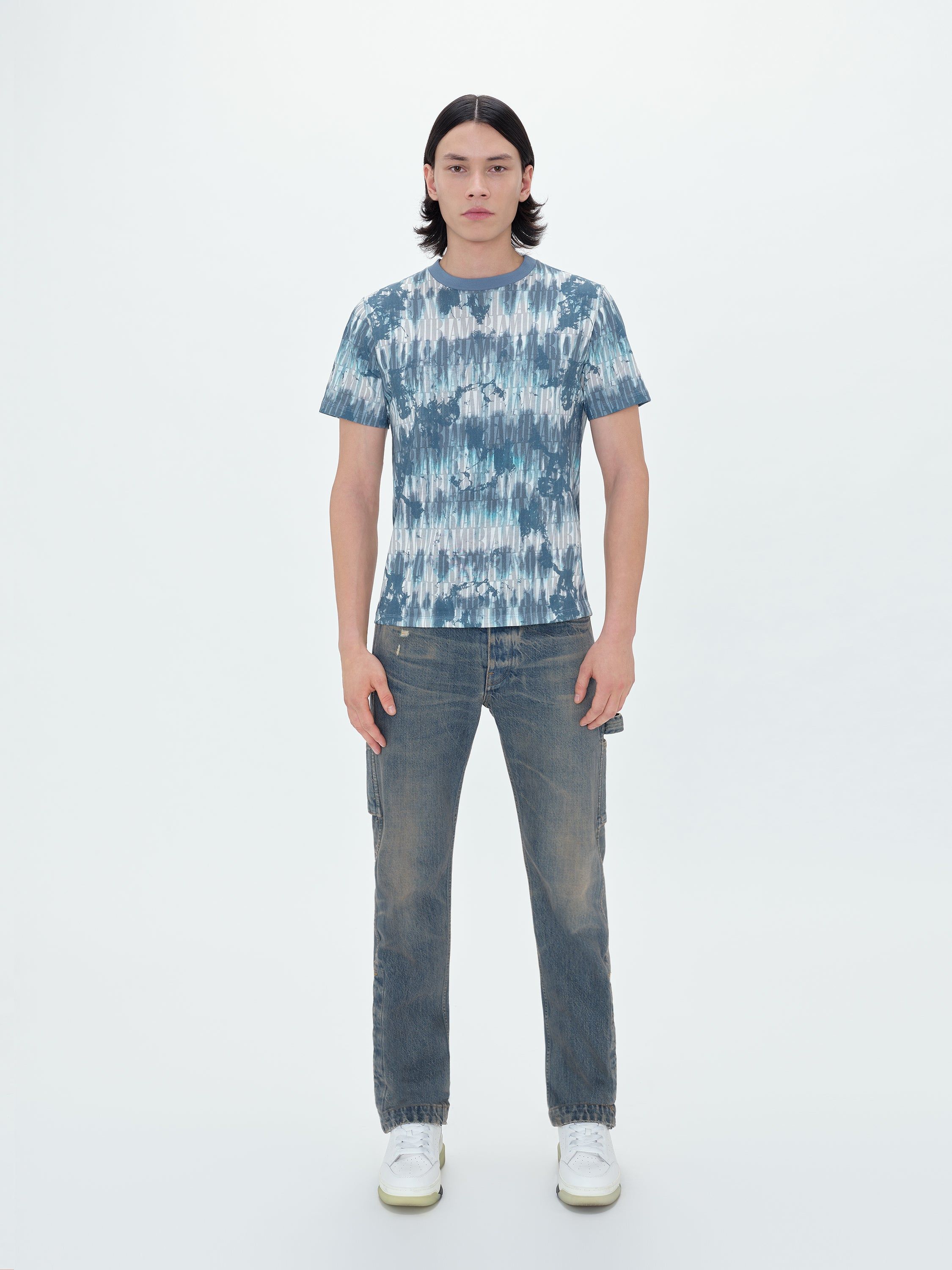 AMIRI TIE DYE TEE - BLUE sold by AMIRI product image thumbnail 2