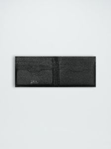 AMIRI JACQUARD BI FOLD WALLET - BLACK sold by AMIRI