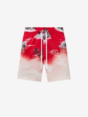 ALOHA BEACH CABANA - Red made by AMIRI