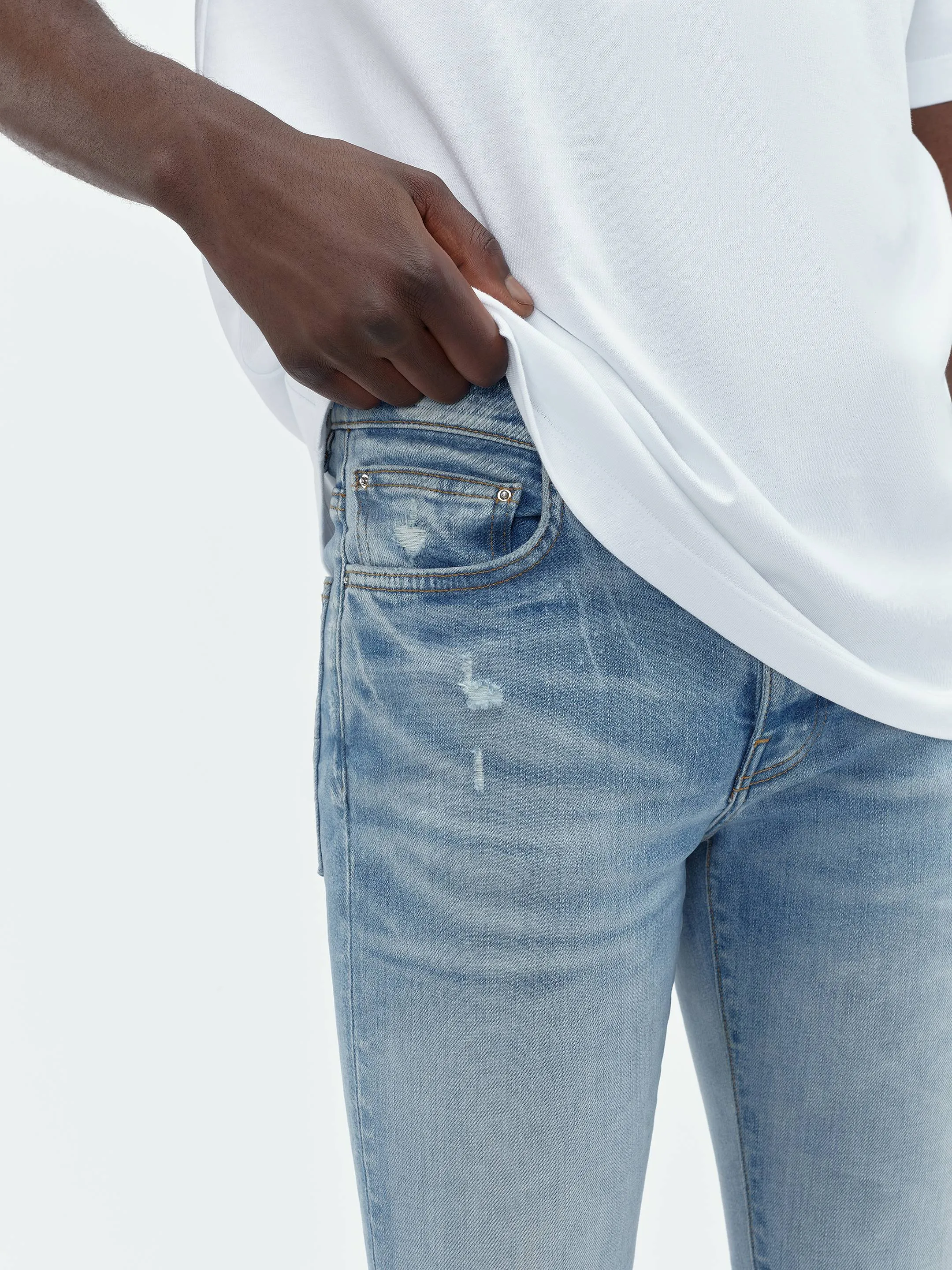 STACK JEAN - Perfect Indigo sold by AMIRI product image thumbnail 5