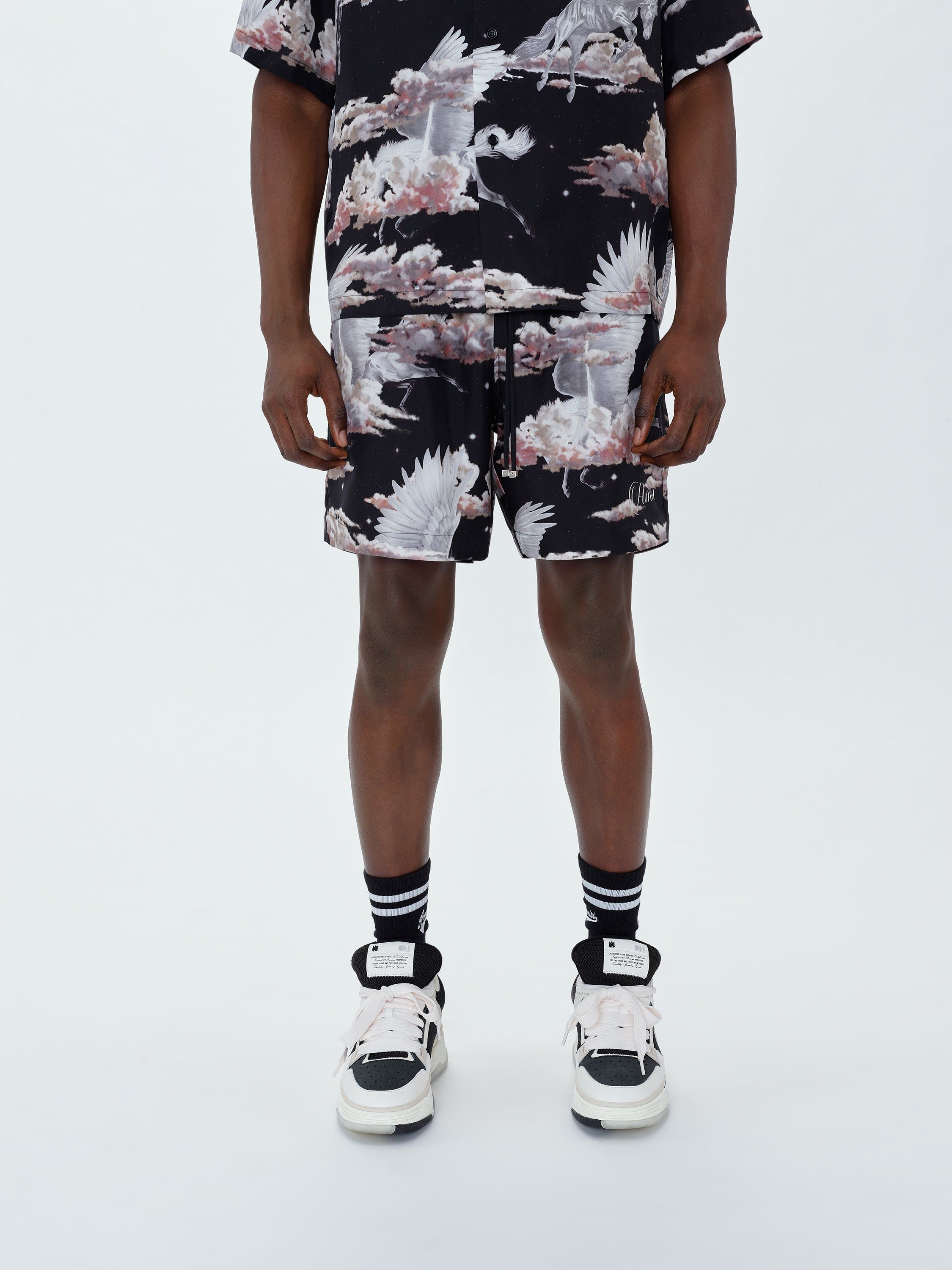 ALL OVER PEGASUS PJ SHORTS - BLACK sold by AMIRI product image thumbnail 2