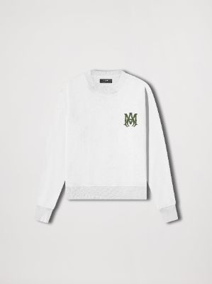 MA LOGO CREW - WHITE made by AMIRI