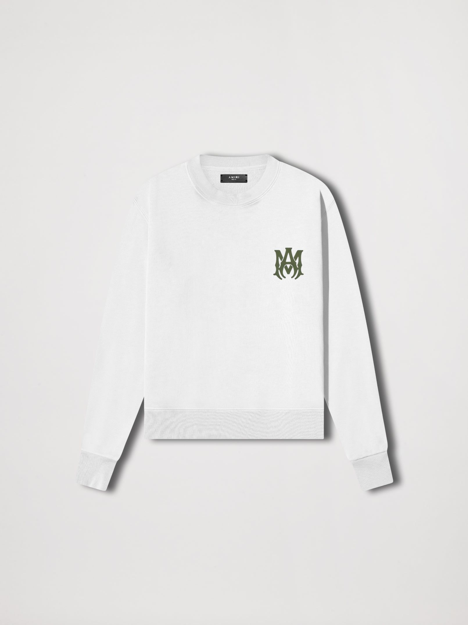 MA LOGO CREW - WHITE sold by AMIRI