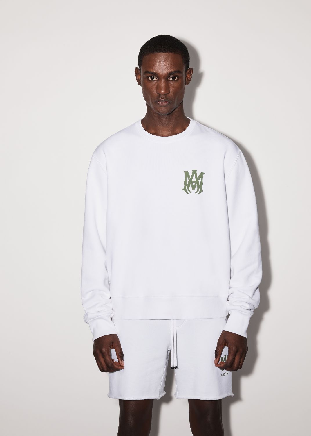 MA LOGO CREW - WHITE sold by AMIRI product image thumbnail 2