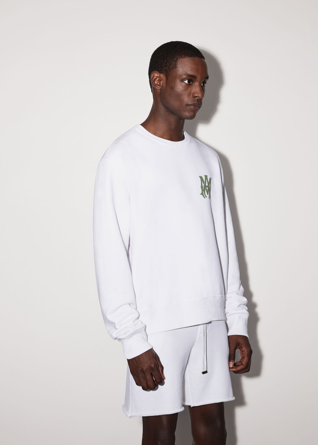 MA LOGO CREW - WHITE sold by AMIRI product image thumbnail 3