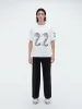 OVERSIZED AMIRI 22 TEE - White sold by AMIRI