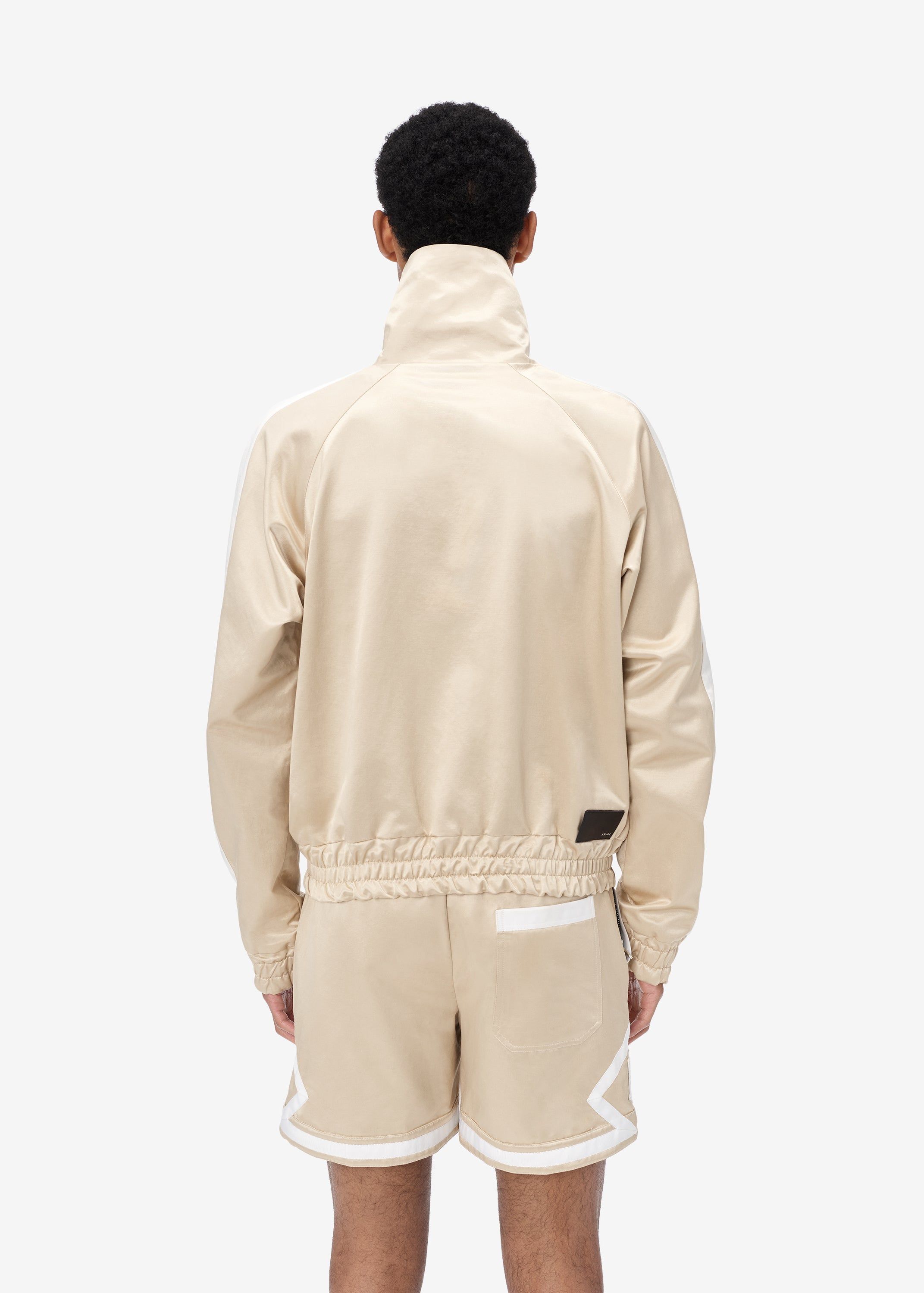ZIP TRACK JACKET - CHAMPAGNE / WHITE sold by AMIRI product image thumbnail 4