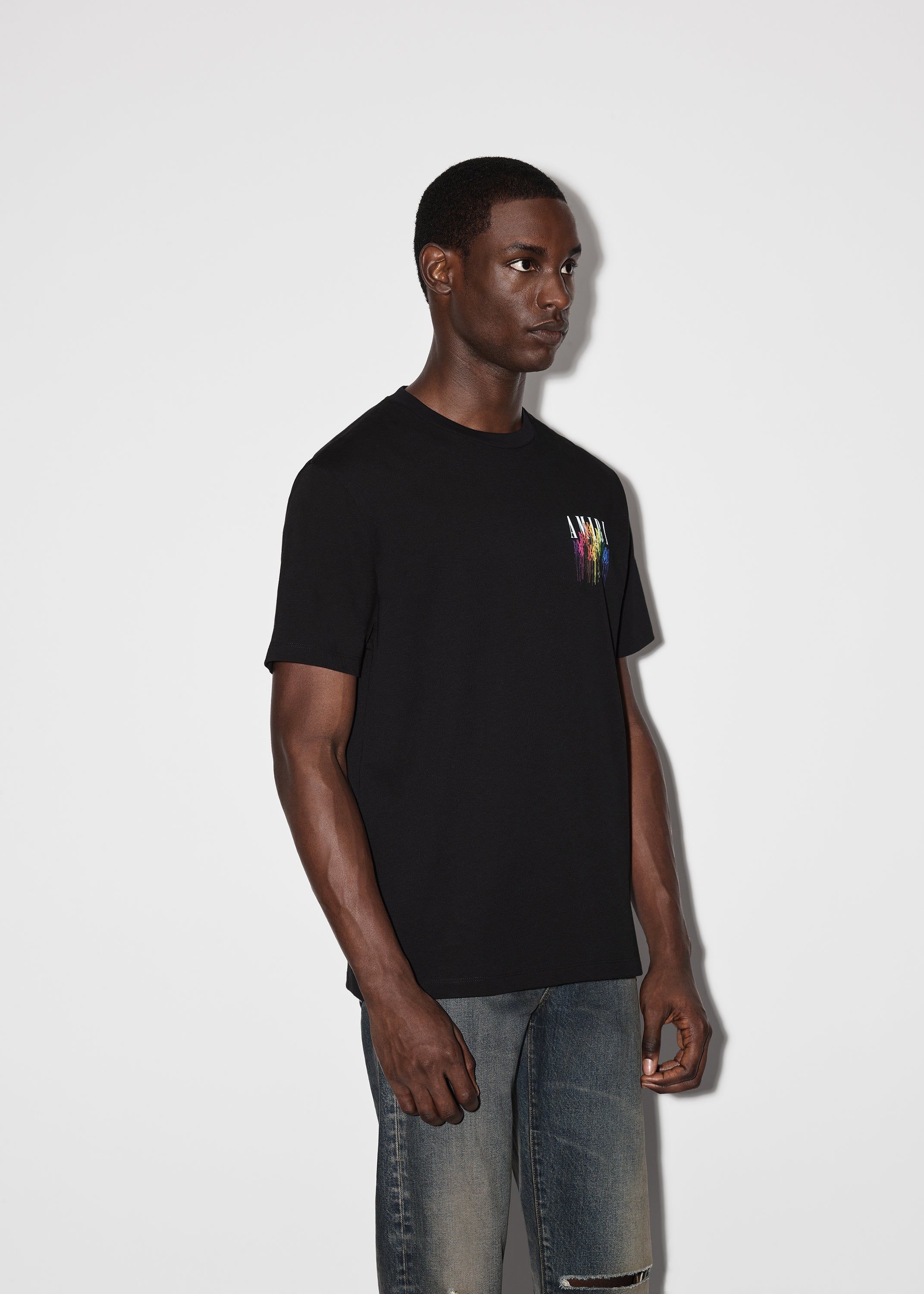 M.A. DRIP COLLAGE TEE - BLACK sold by AMIRI product image thumbnail 3