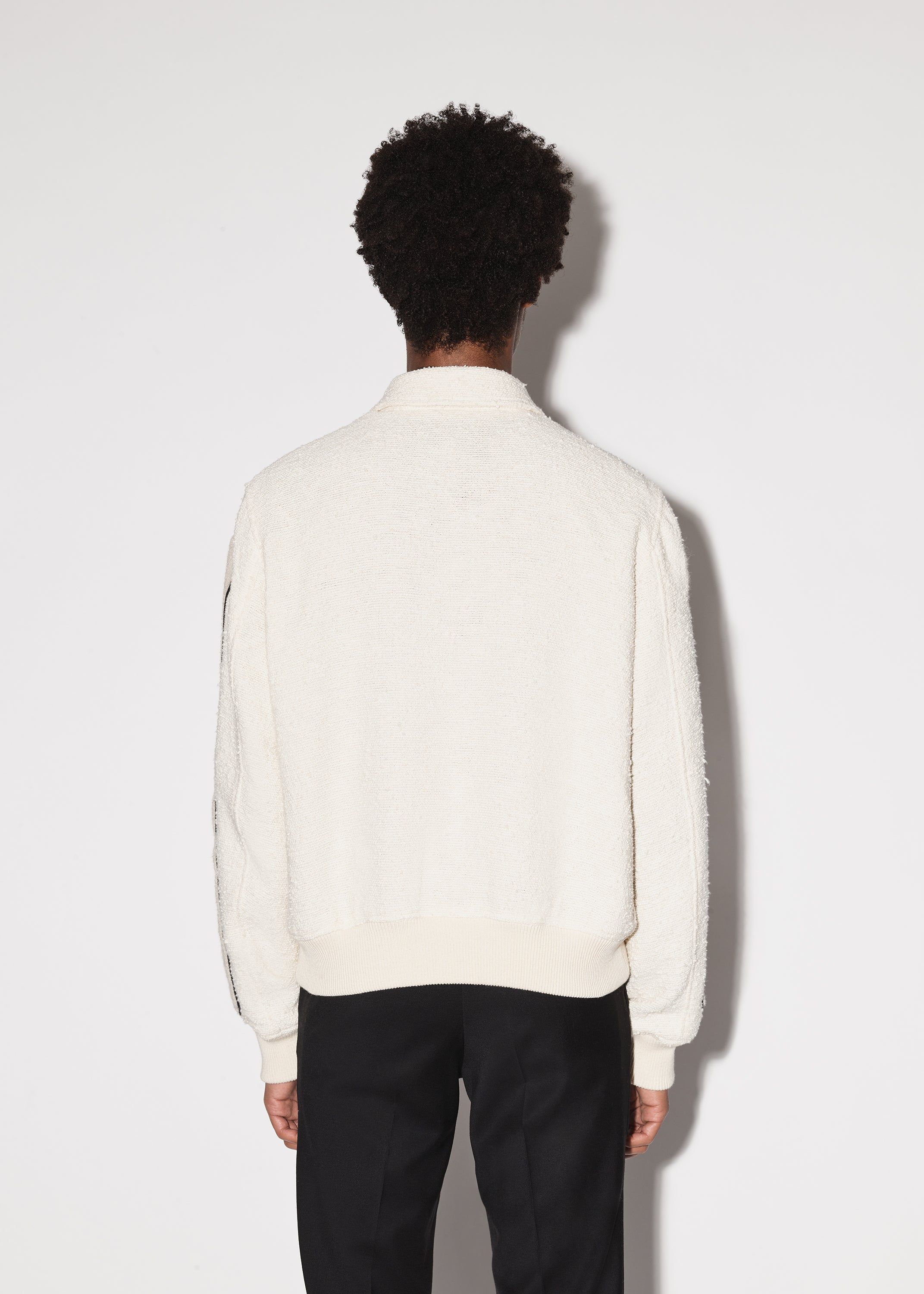 BONES VARSITY JACKET - ALABASTER sold by AMIRI product image thumbnail 4