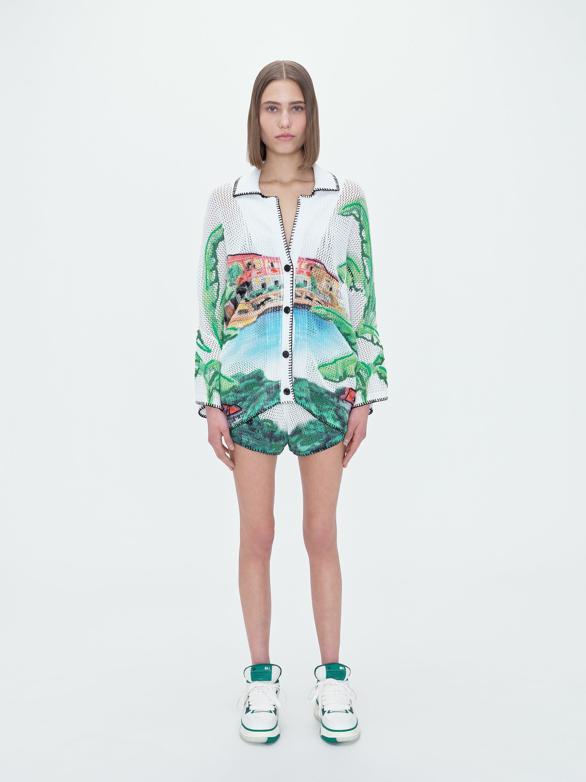 WOMEN - EDEN ROCK CROCHET SHIRT - MULTI sold by AMIRI product image thumbnail 2