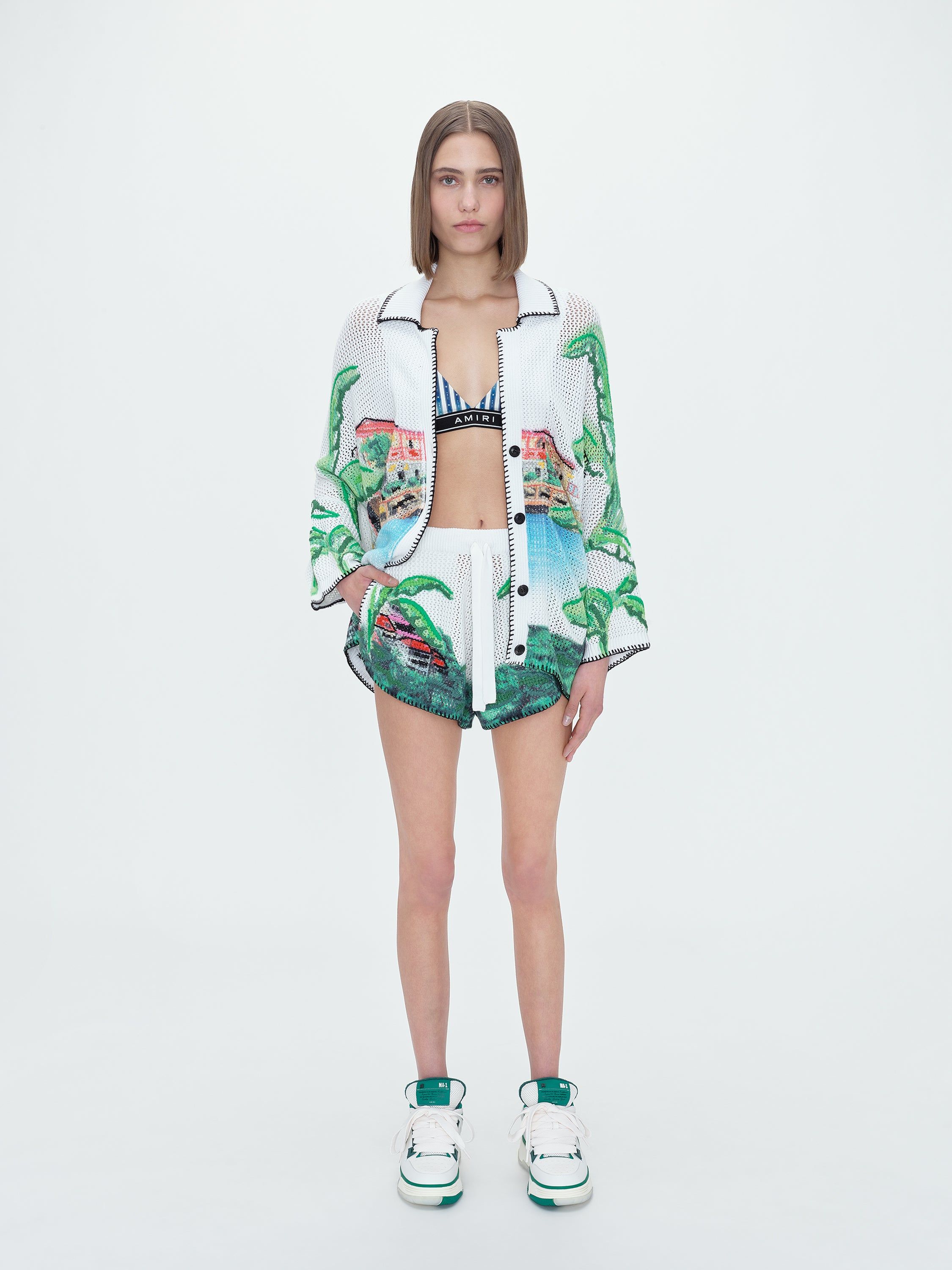 WOMEN - EDEN ROCK CROCHET SHIRT - MULTI sold by AMIRI product image thumbnail 3