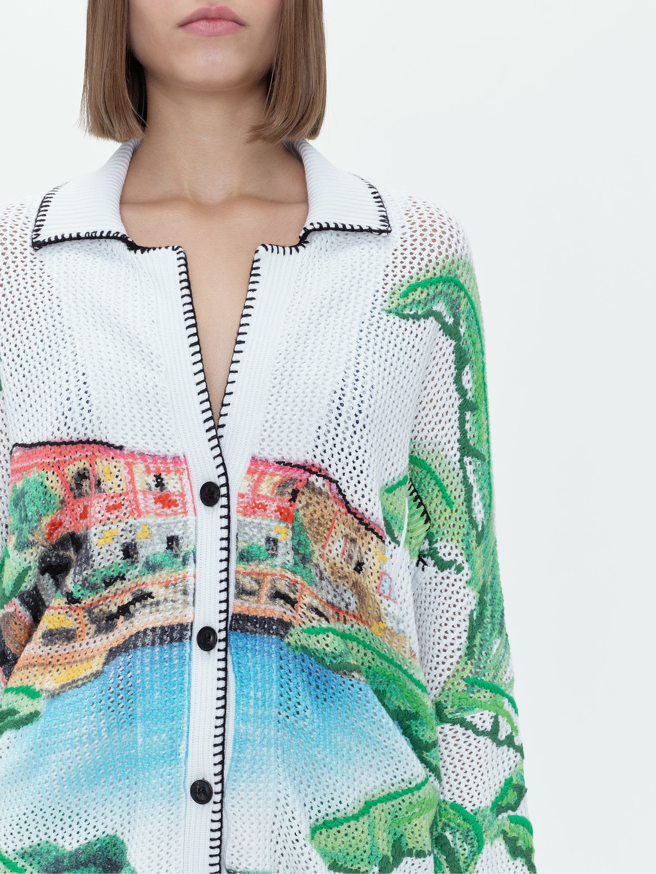 WOMEN - EDEN ROCK CROCHET SHIRT - MULTI sold by AMIRI product image thumbnail 7