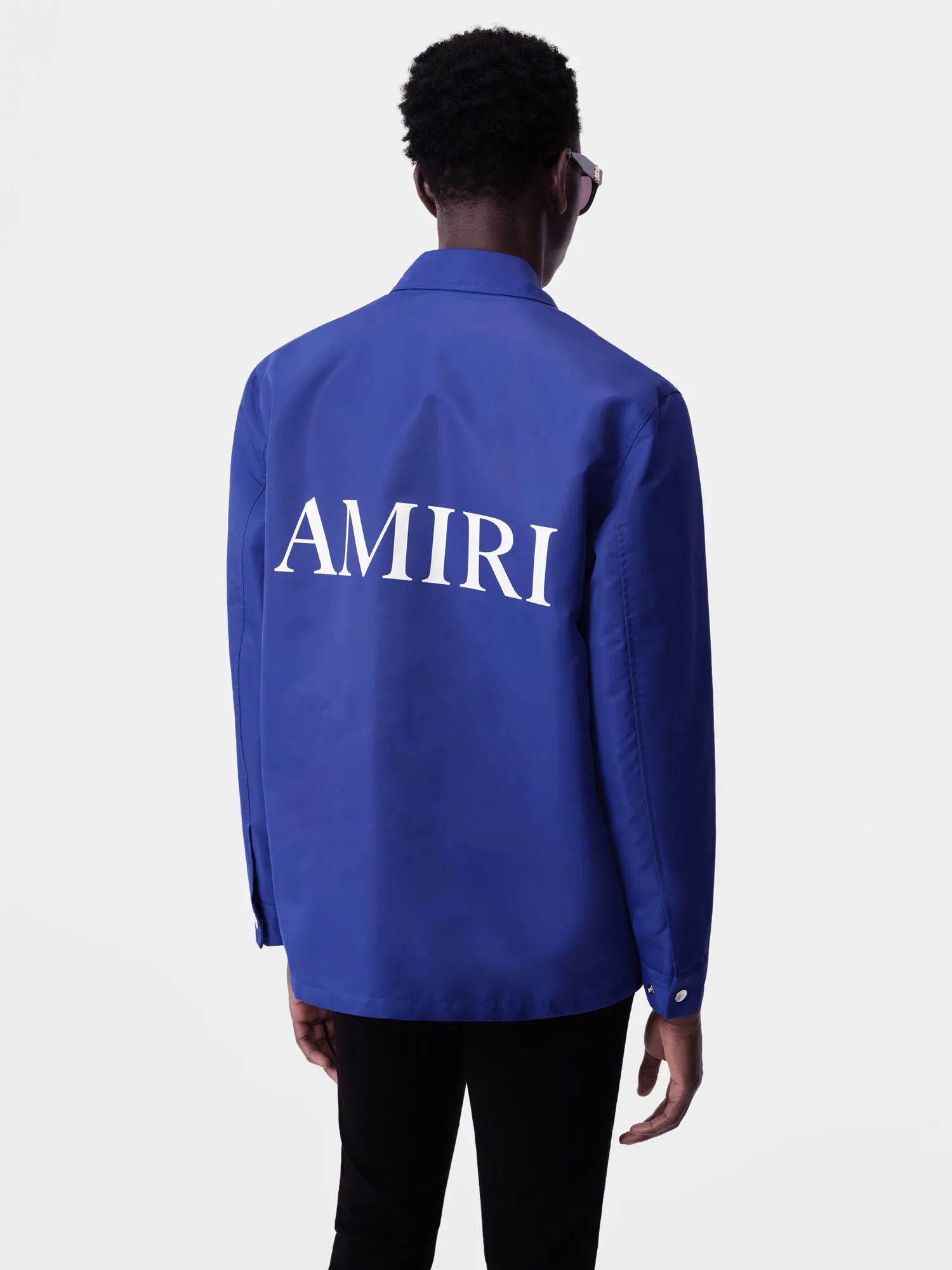 MA COACH JACKET - Blue sold by AMIRI product image thumbnail 3
