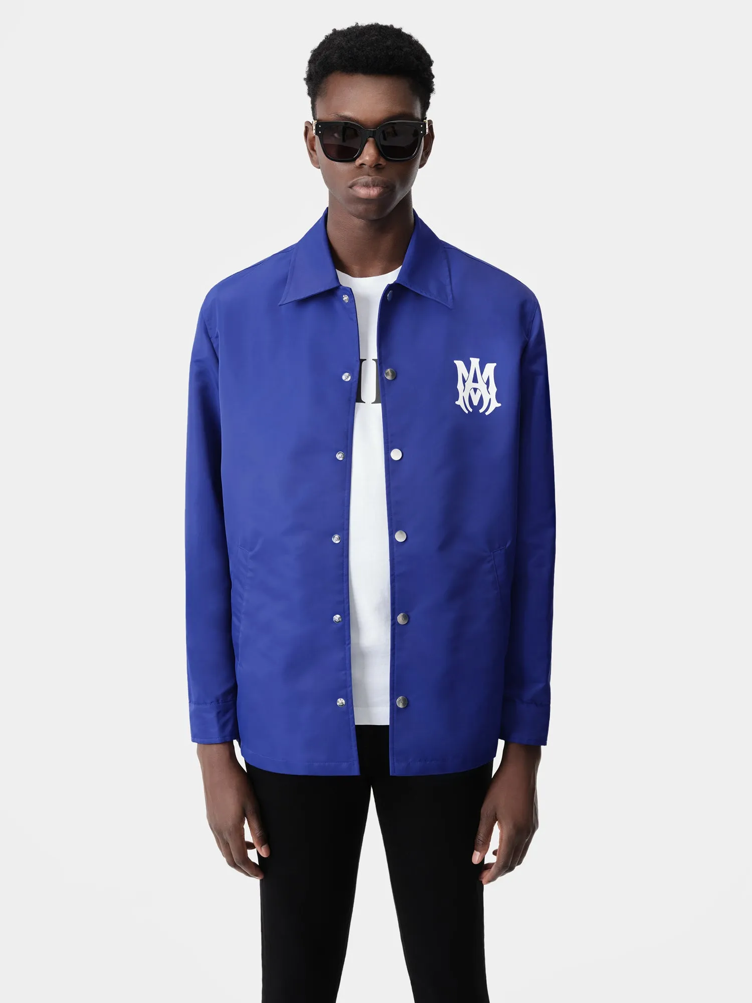MA COACH JACKET - Blue sold by AMIRI product image thumbnail 2