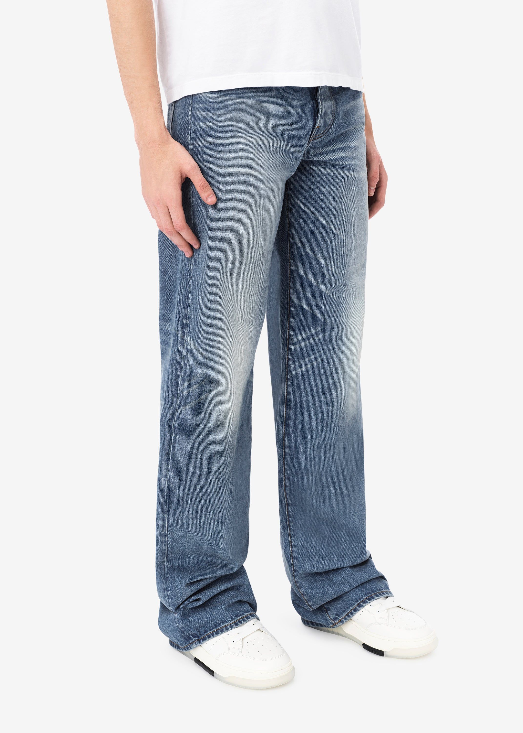BAGGY BAGGY TROUSER JEAN - 70's INDIGO sold by AMIRI product image thumbnail 3