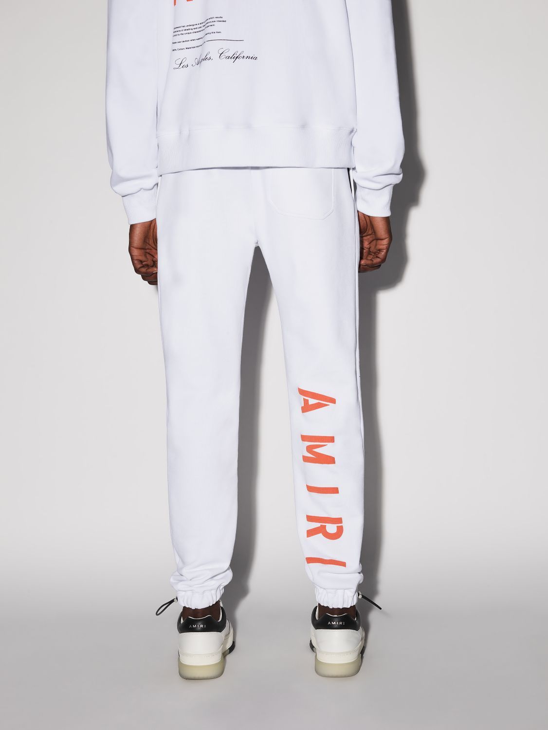 MILITARY STENCIL SWEATPANT - WHITE sold by AMIRI product image thumbnail 4