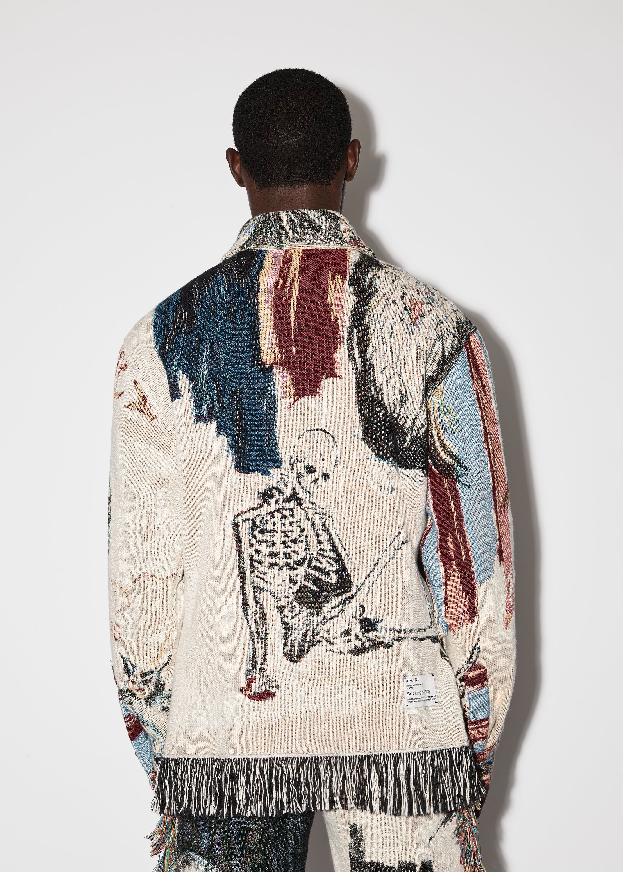 TAPESTRY BLOOD 38 SHIRT - ALABASTER sold by AMIRI product image thumbnail 5