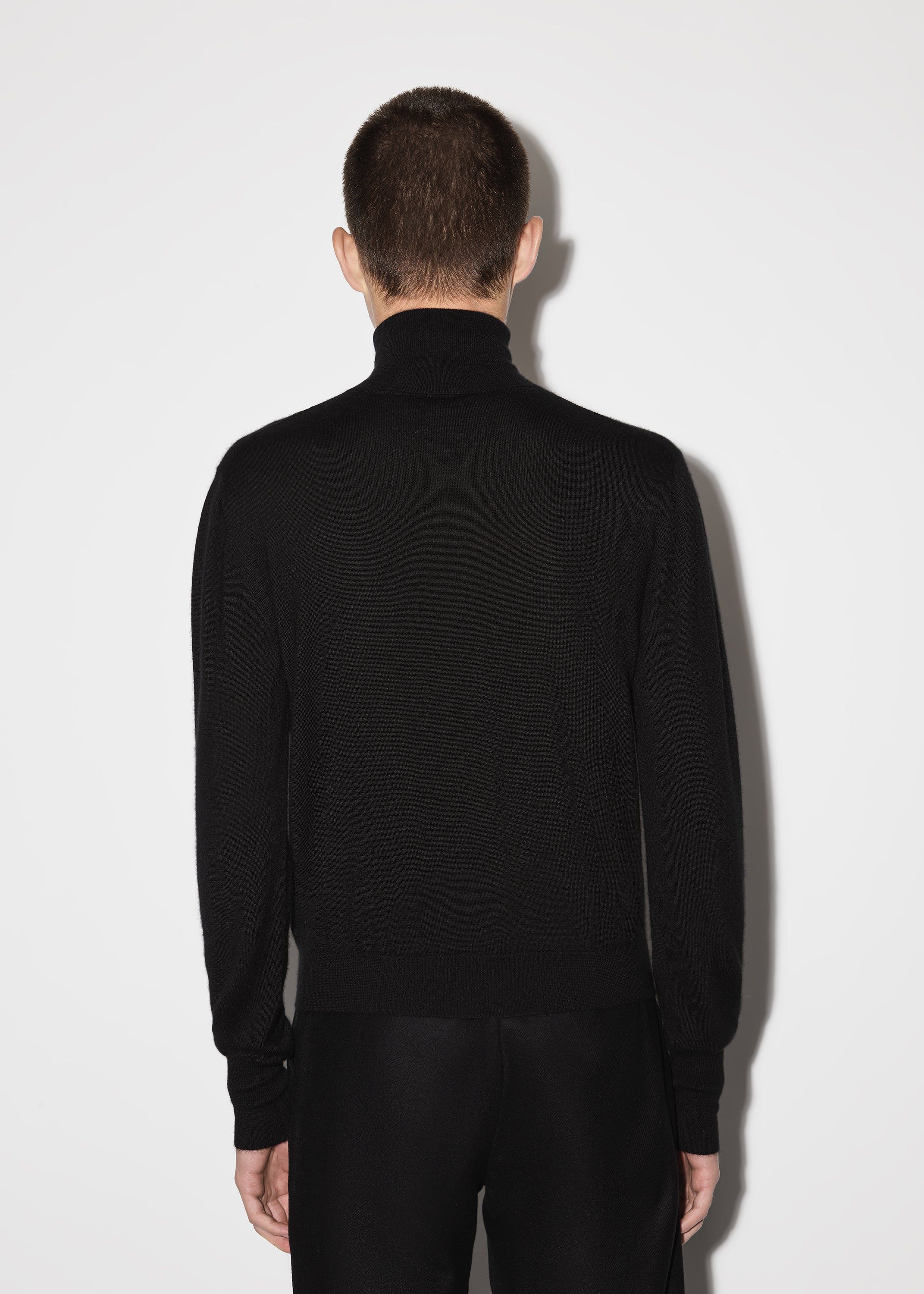 SOLID TURTLENECK - BLACK sold by AMIRI product image thumbnail 4