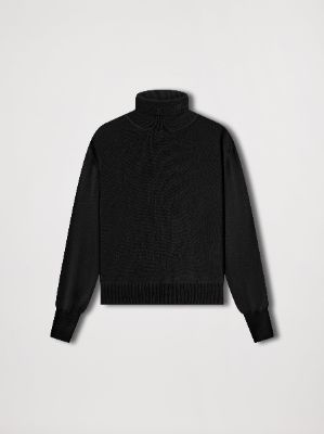 SOLID TURTLENECK - BLACK made by AMIRI