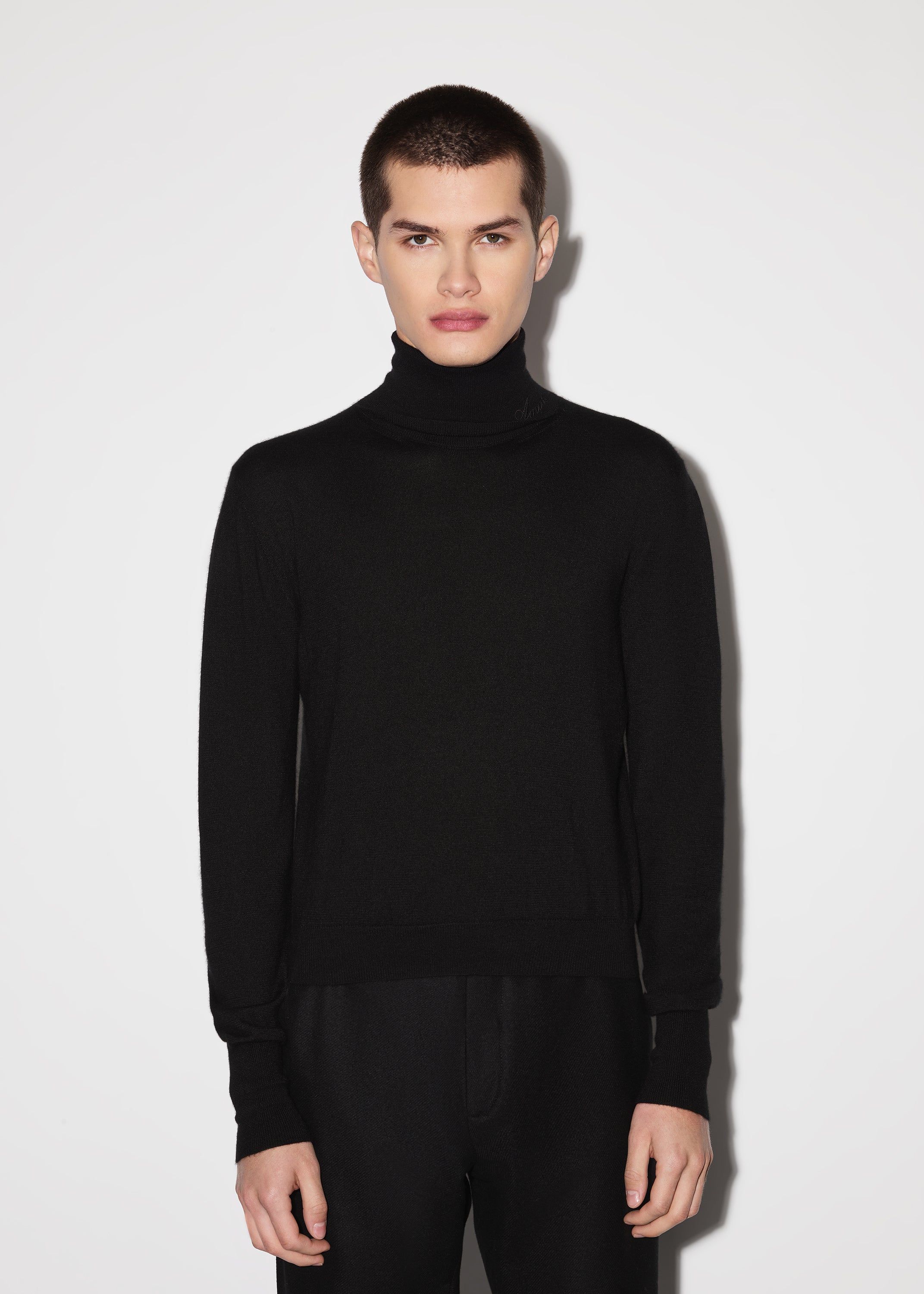 SOLID TURTLENECK - BLACK sold by AMIRI product image thumbnail 2