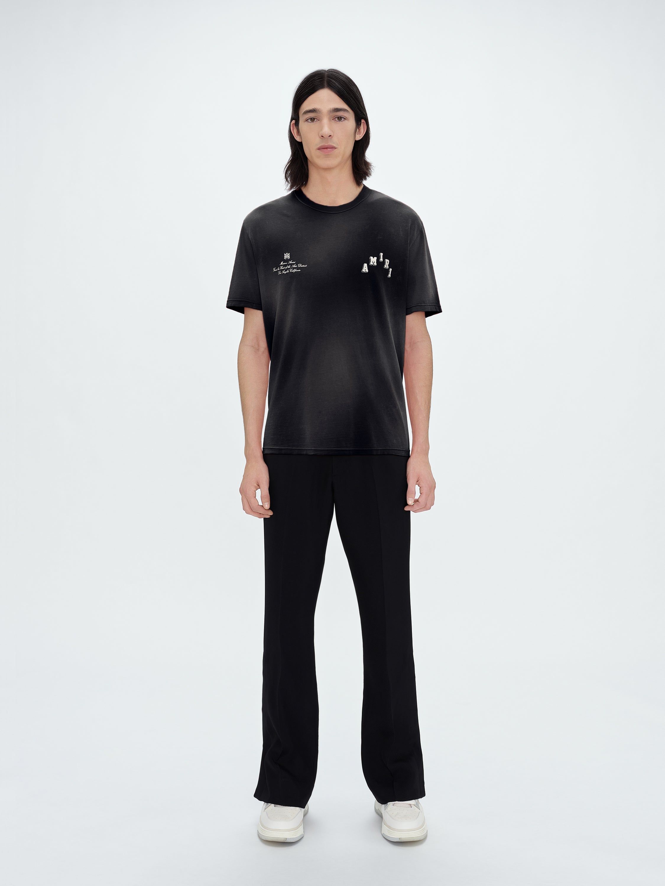VINTAGE COLLEGIATE TEE - BLACK sold by AMIRI product image thumbnail 2