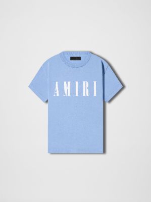 WOMEN - SLIM TEE - CAROLINA BLUE sold by AMIRI
