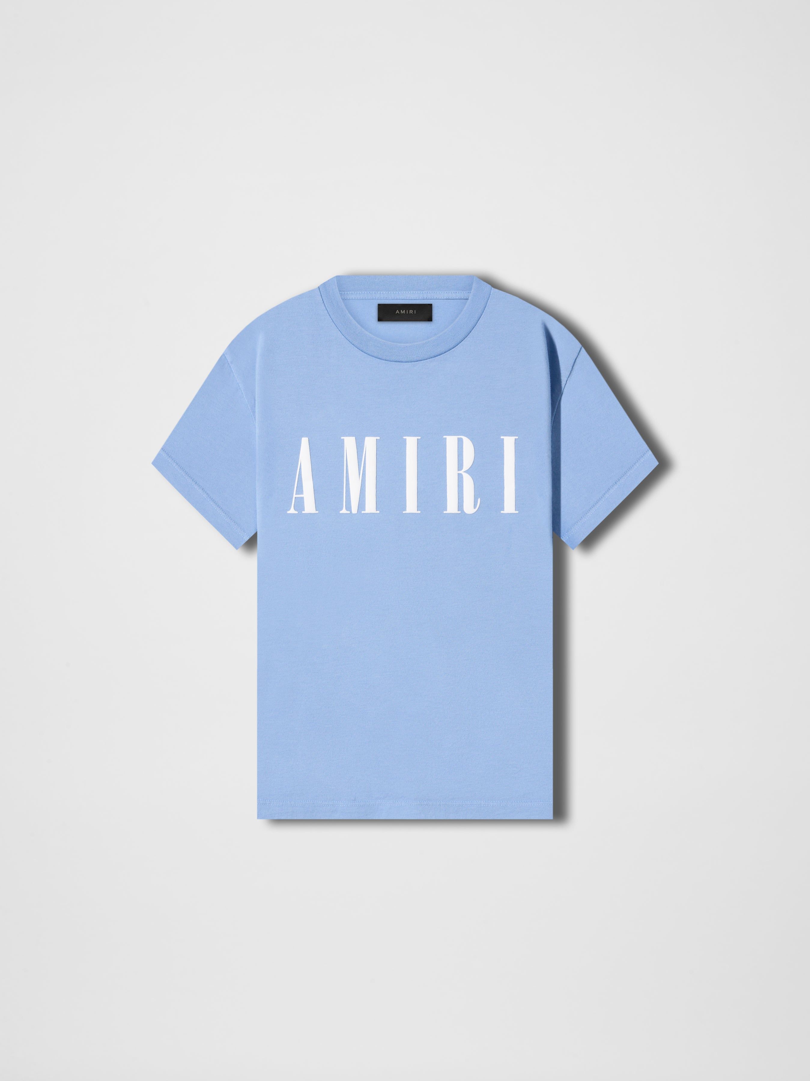 WOMEN - SLIM TEE - CAROLINA BLUE sold by AMIRI