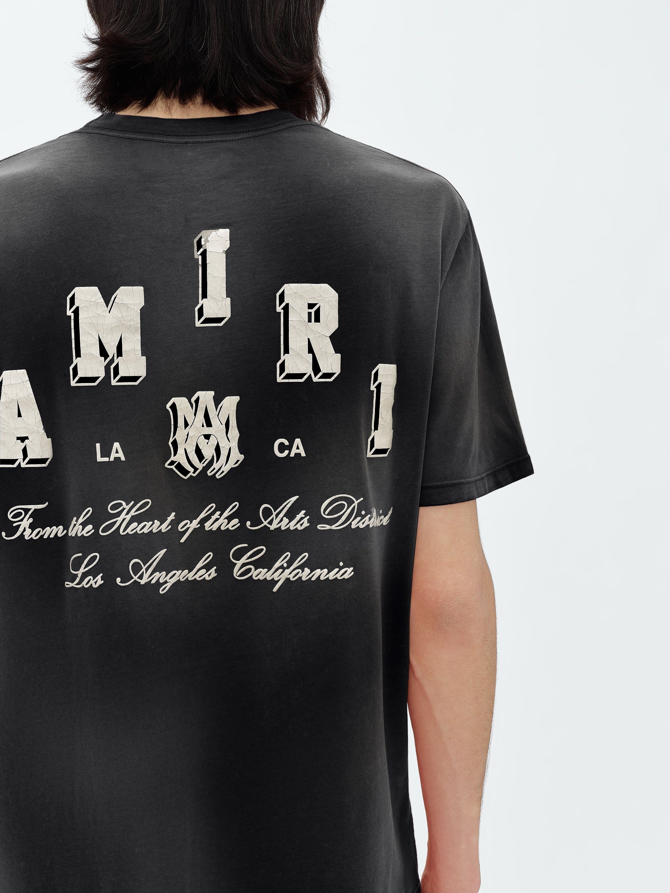 VINTAGE COLLEGIATE TEE - BLACK sold by AMIRI product image thumbnail 6