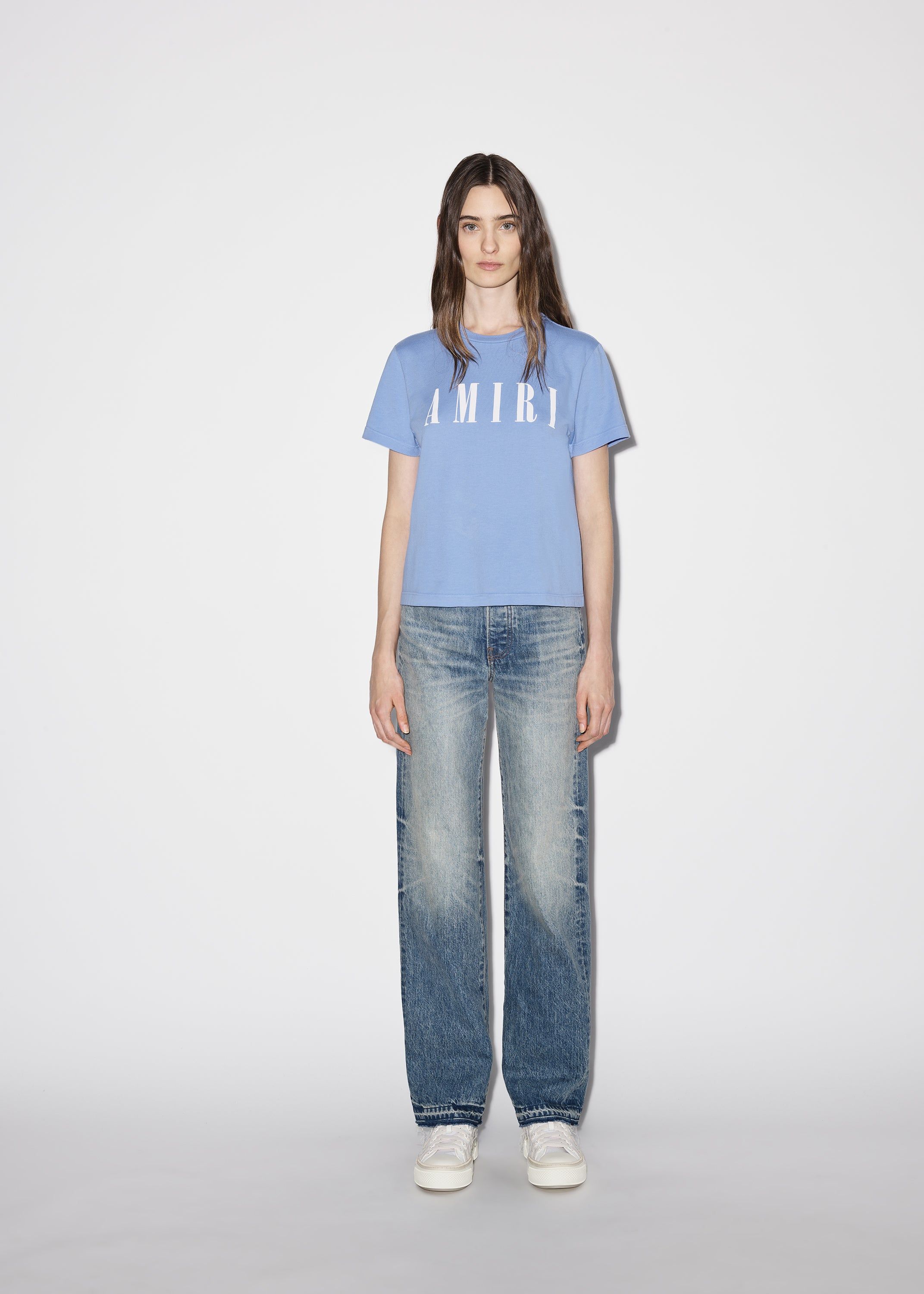 WOMEN - SLIM TEE - CAROLINA BLUE sold by AMIRI product image thumbnail 2
