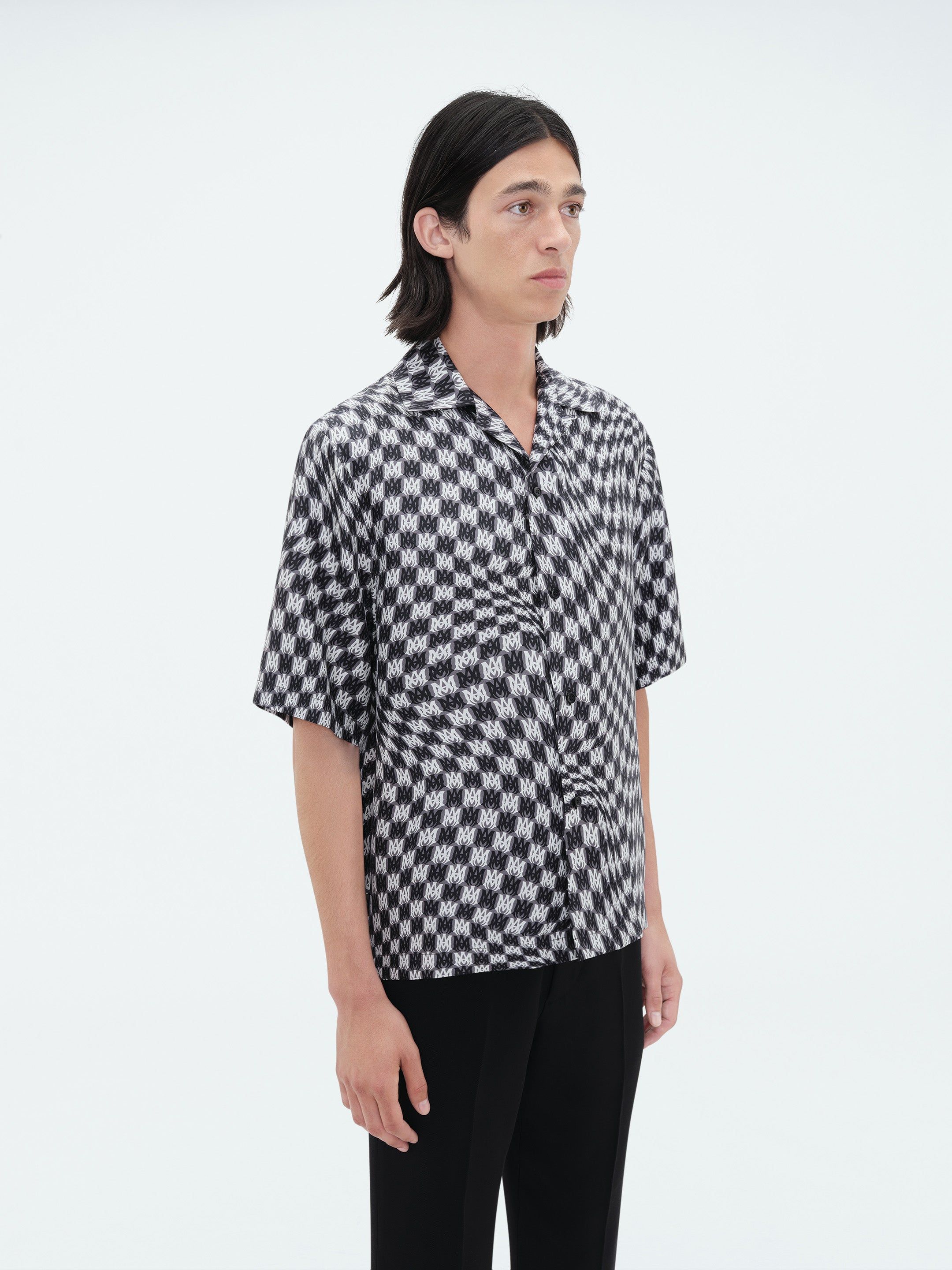 WAVY MA S/S SHIRT - BLACK sold by AMIRI product image thumbnail 3